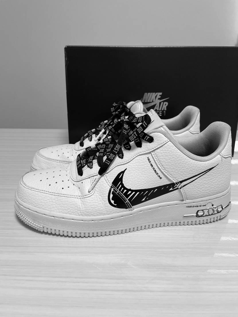 Nike Air Force 1 Low LV8 Utility "Black Sketch"