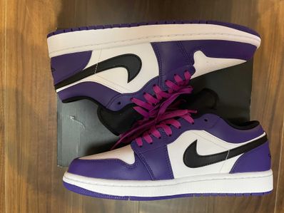 NIKE AIR JORDAN 1 LOW "COURT PURPLE"