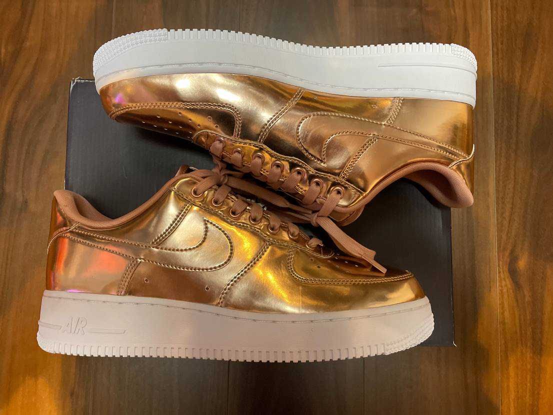 Nike Women's Air Force 1 Low "Metallic Bronze"