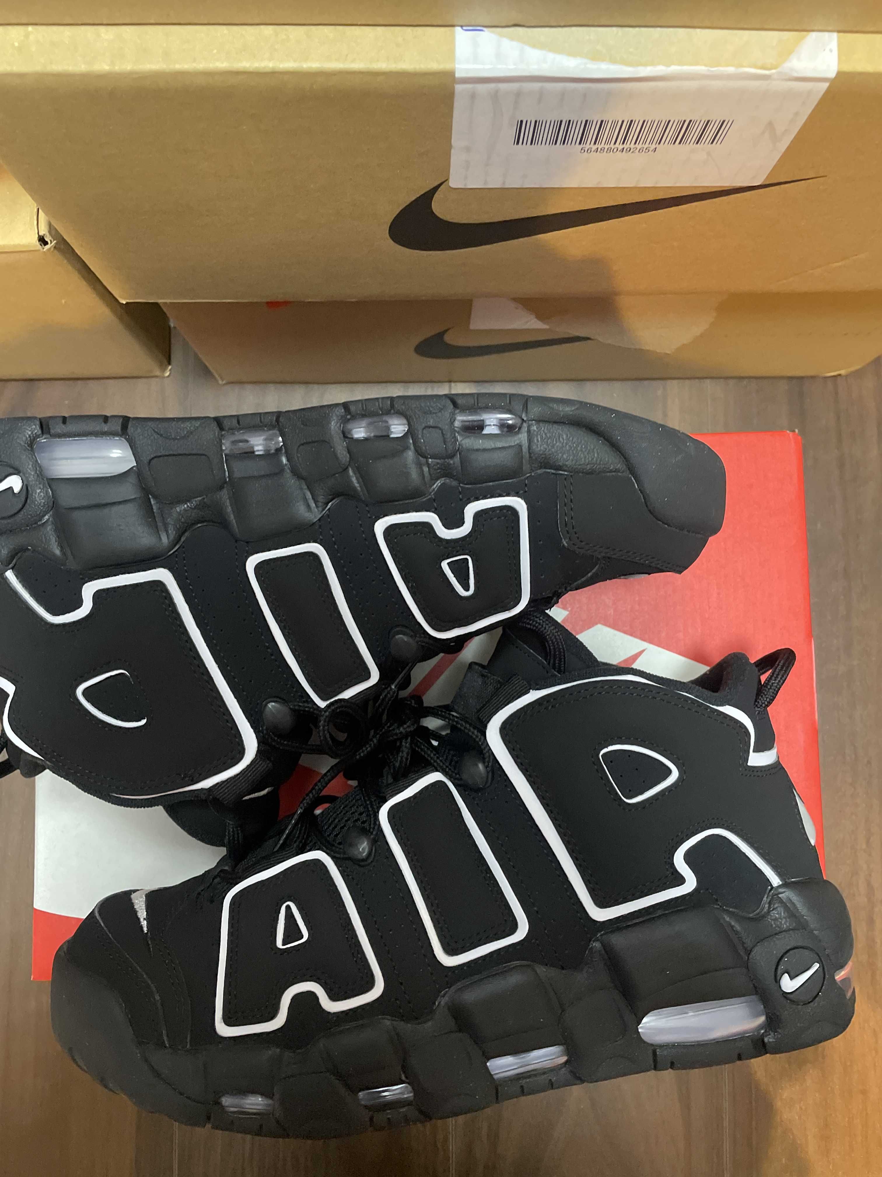 Nike Air More Uptempo "Black/White"(2020)