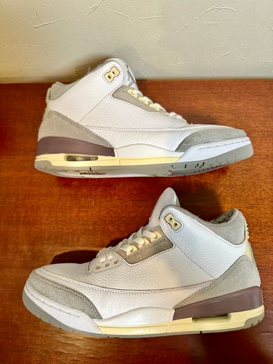 A Ma Maniere × Nike Women's Air Jordan 3 Retro SP "White/Medium Grey Violet Ore"