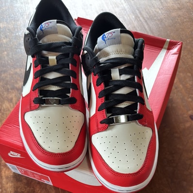 NBA × Nike Dunk Low EMB 75th Anniversary "Chicago Bulls"