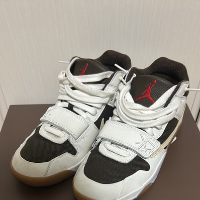 Travis Scott × Nike Jordan Jumpman Jack TR "Sail and Dark Mocha"