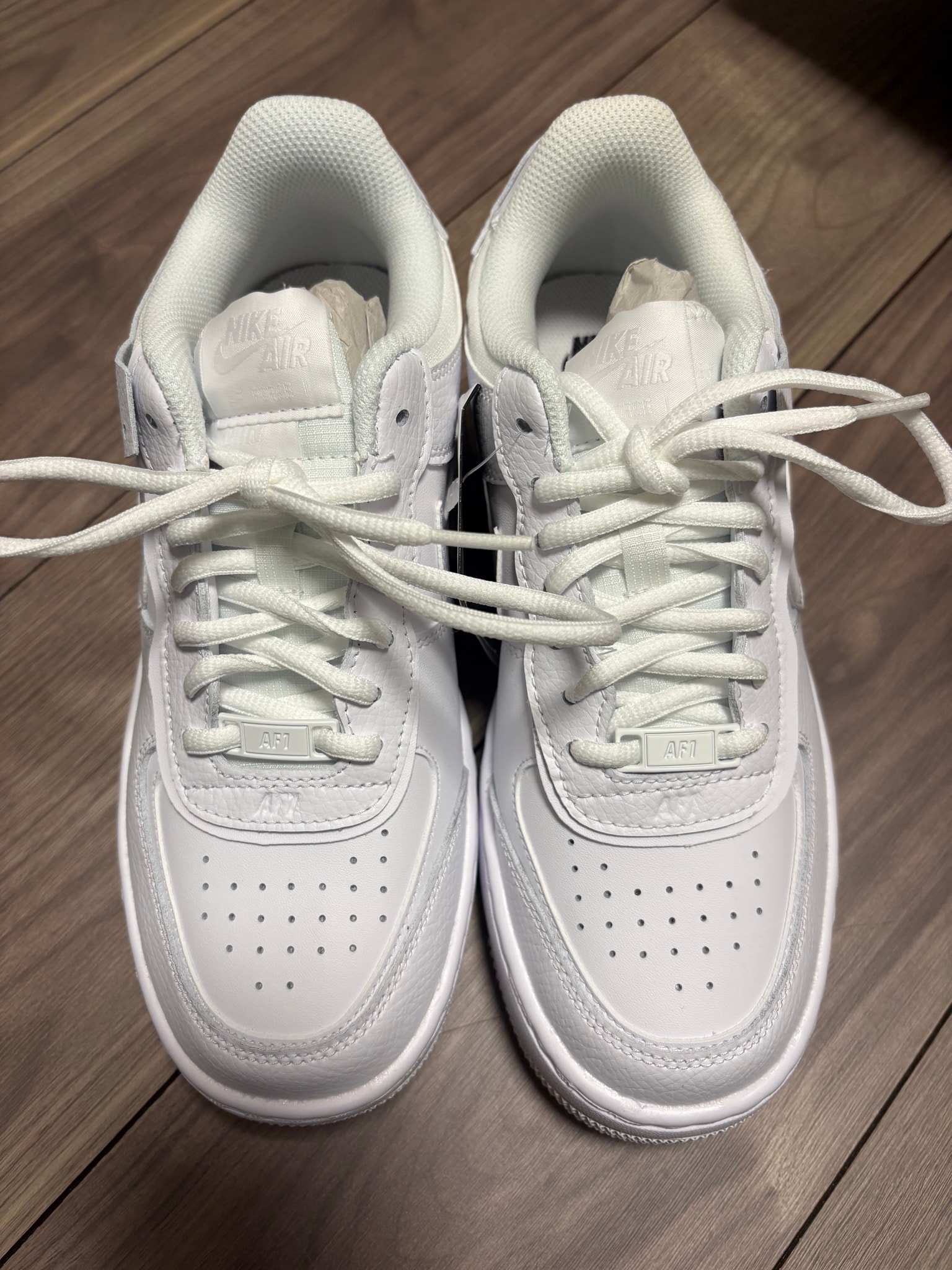 Nike Women's Air Force 1 Low Shadow "Triple White"