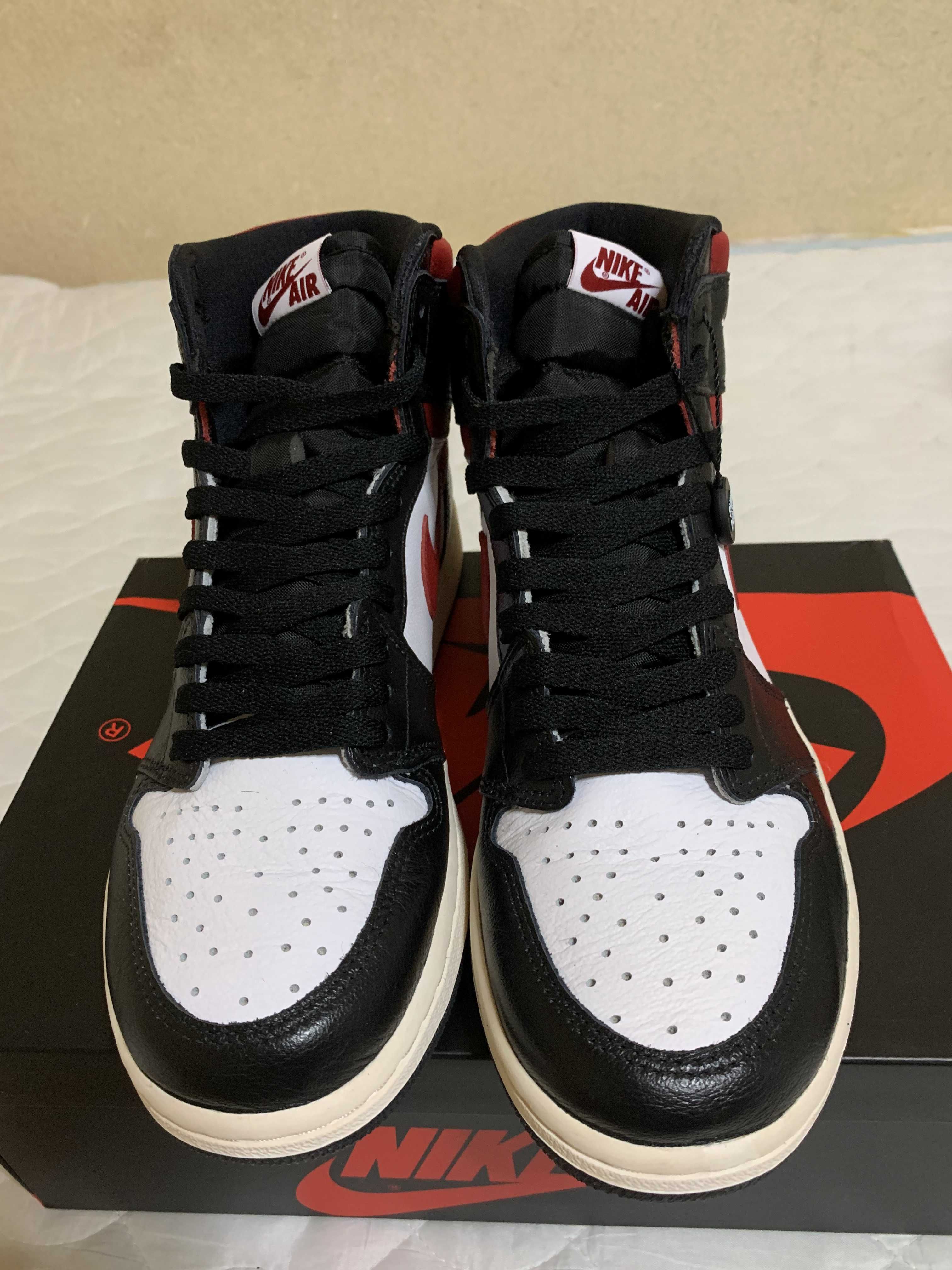 Nike Air Jordan 1 Retro High "Black/White/Sail/Gym Red"    