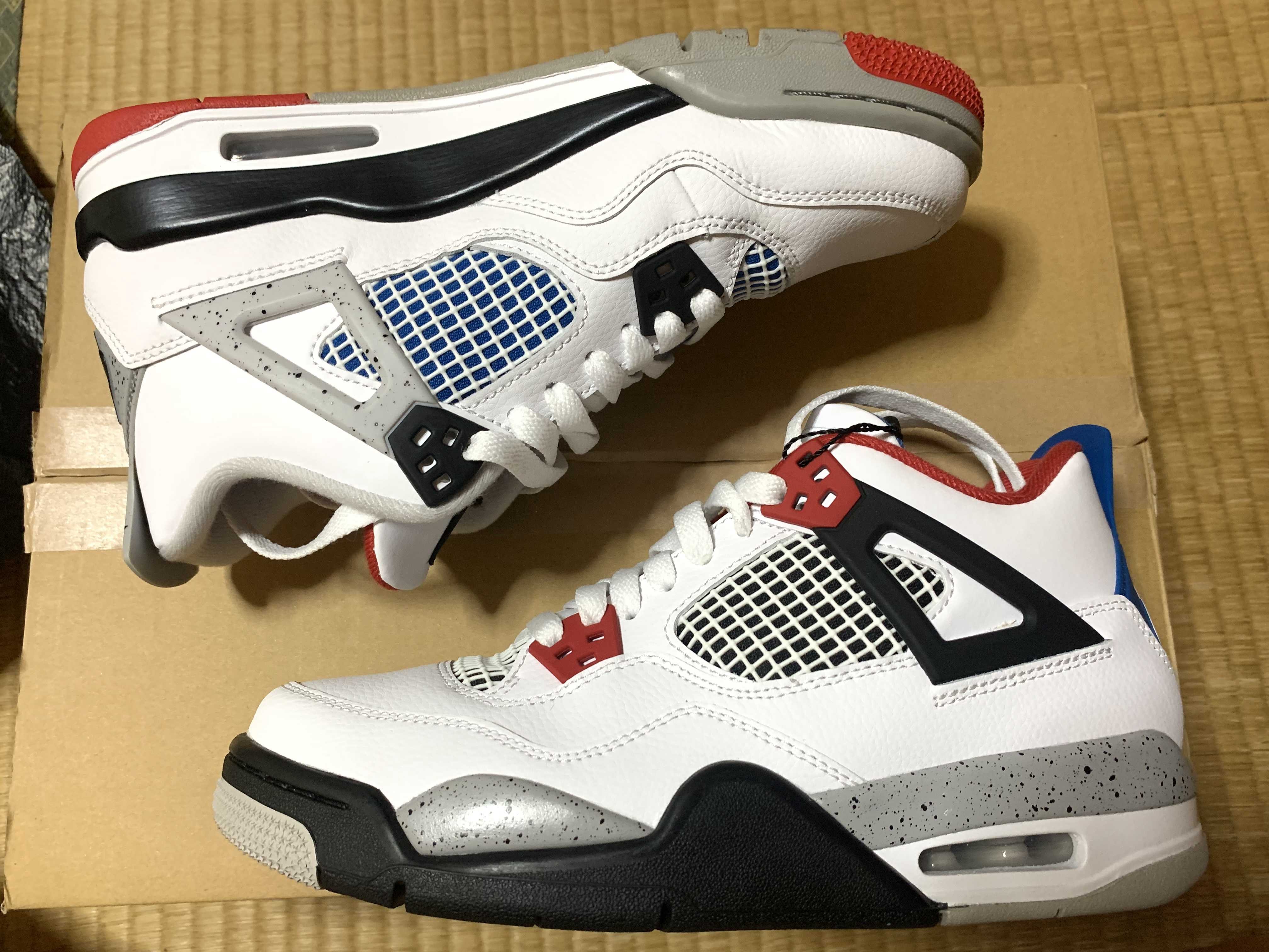 NIKE AIR JORDAN 4 GS WHAT THE 4