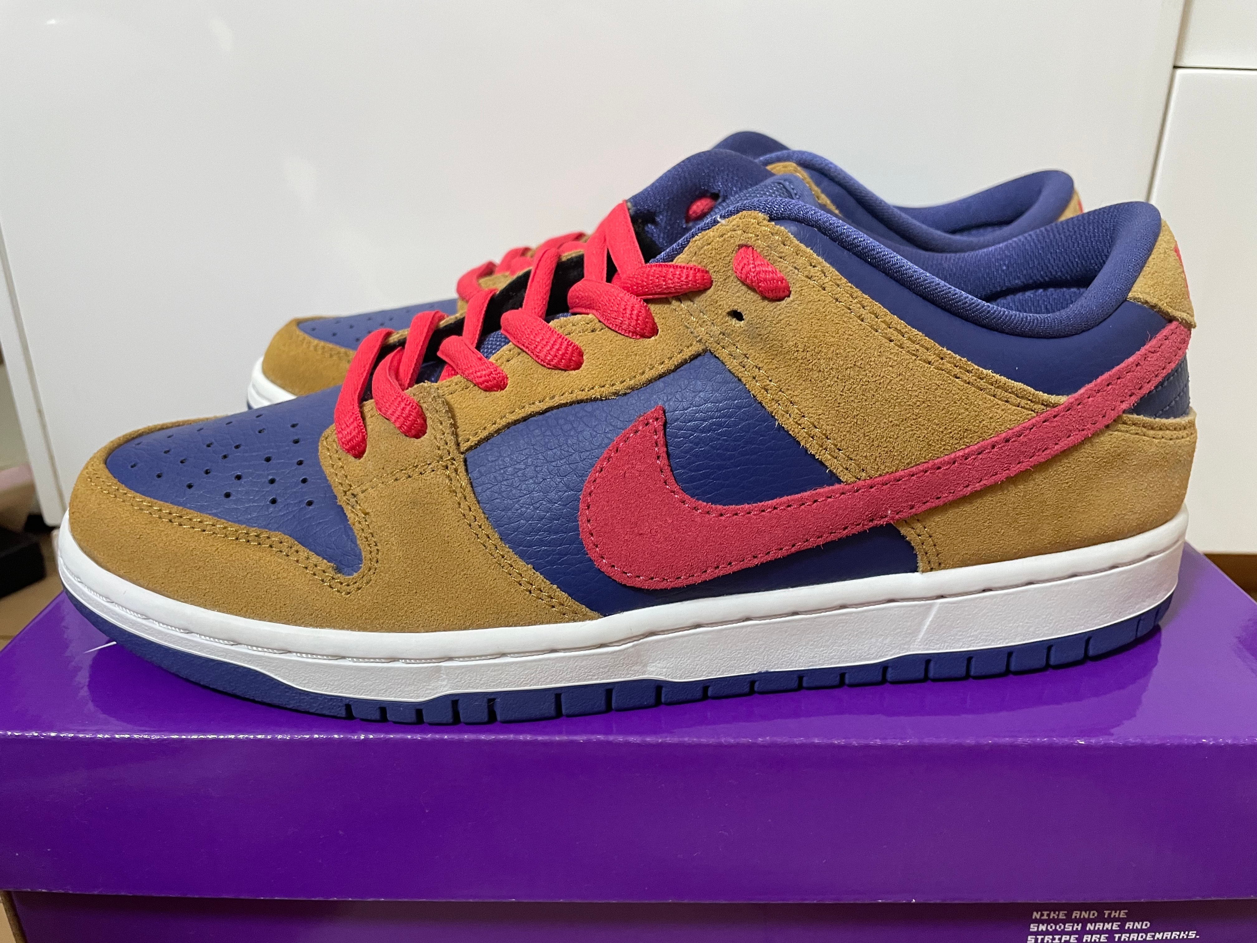 Nike SB Dunk Low Pro "Wheat and Purple"