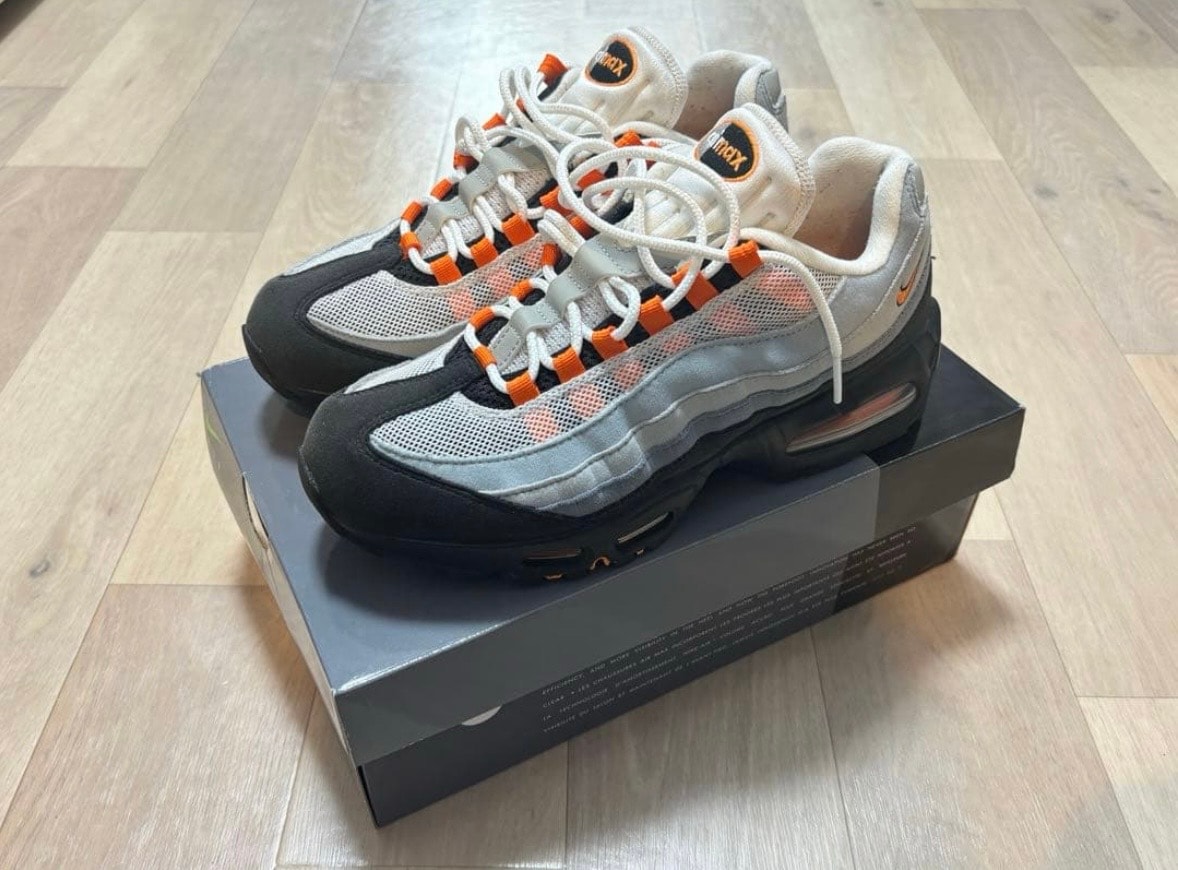 Nike Air Max 95 OG Big Bubble "Bright Mandarin" (2025)