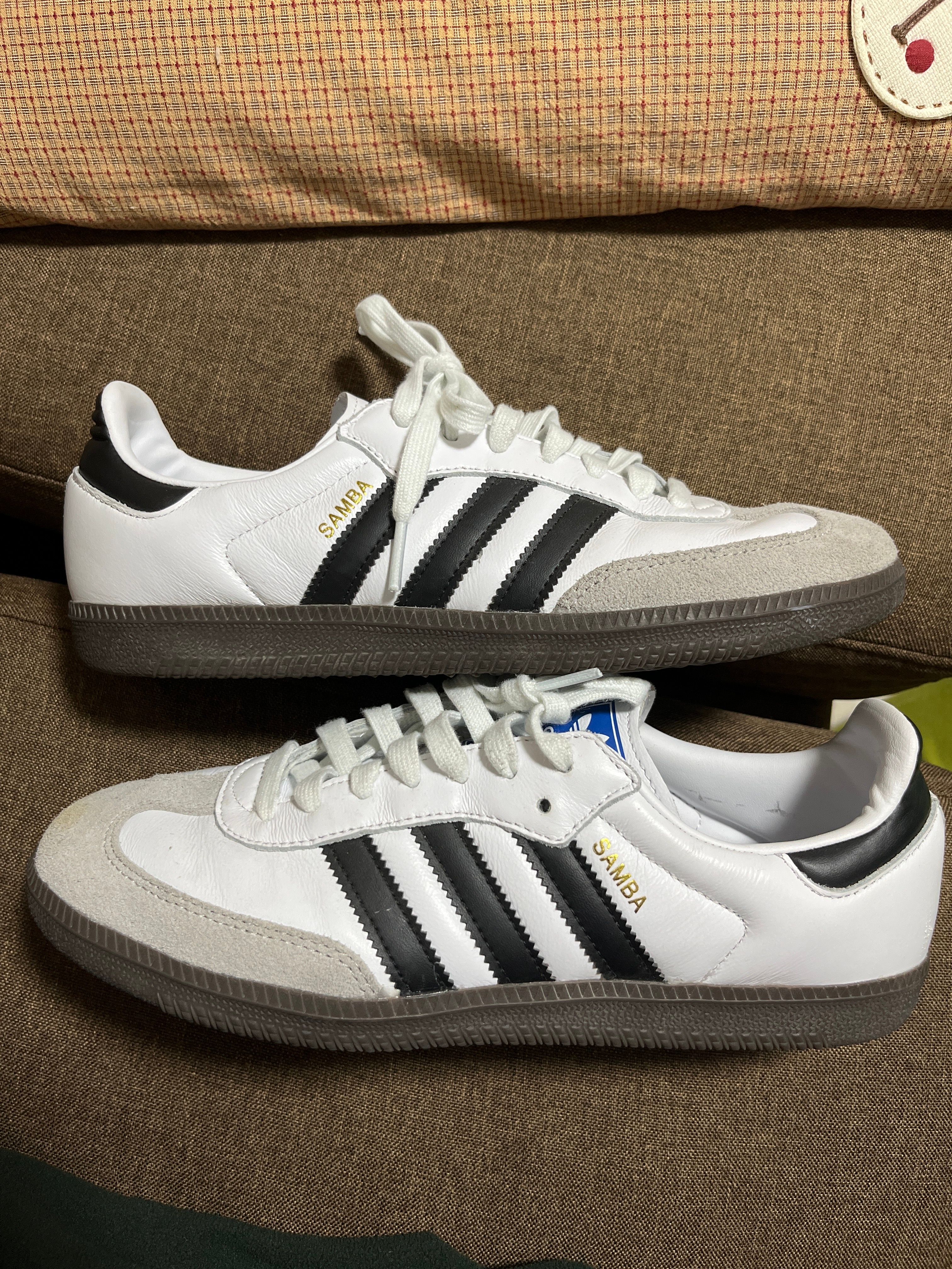 adidas Samba OG "Cloud White/Core Black/Clear Granite"