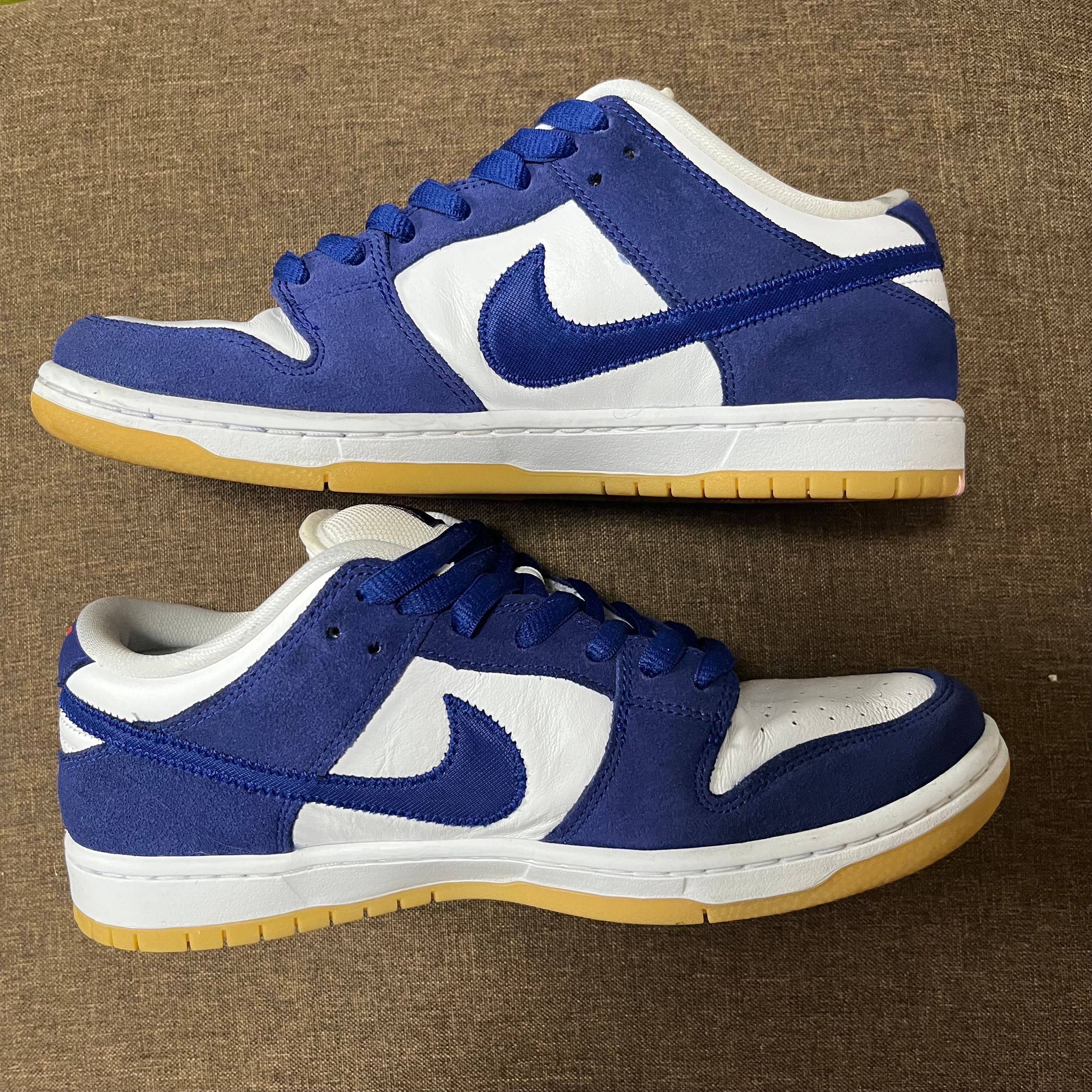 Nike SB Dunk Low "Los Angeles Dodgers/Deep Royal Blue"