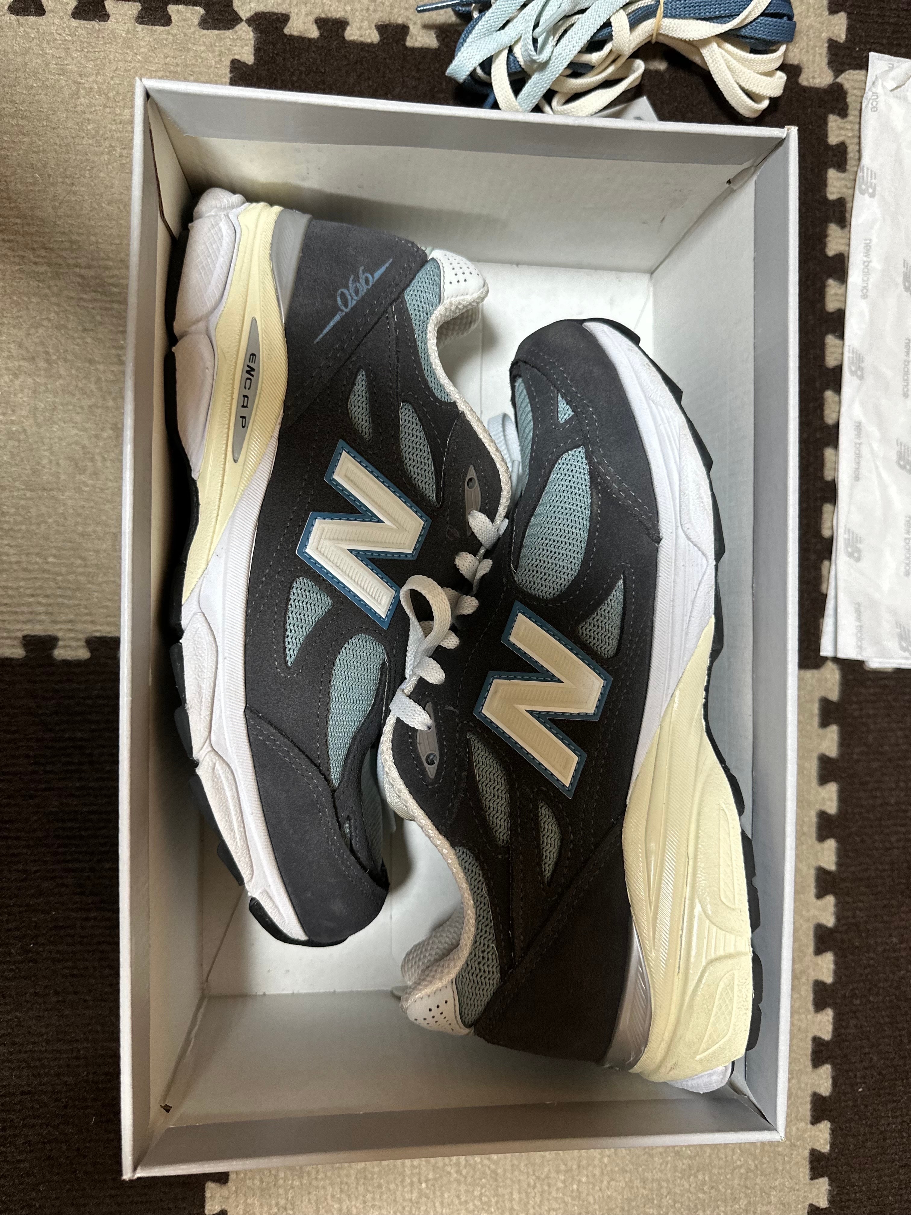 KITH × New Balance 990V3 "Steel Blue"