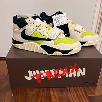 Travis Scott × Nike Jordan Jumpman Jack TR CJ1 T-Rexx "Bright Cactus"