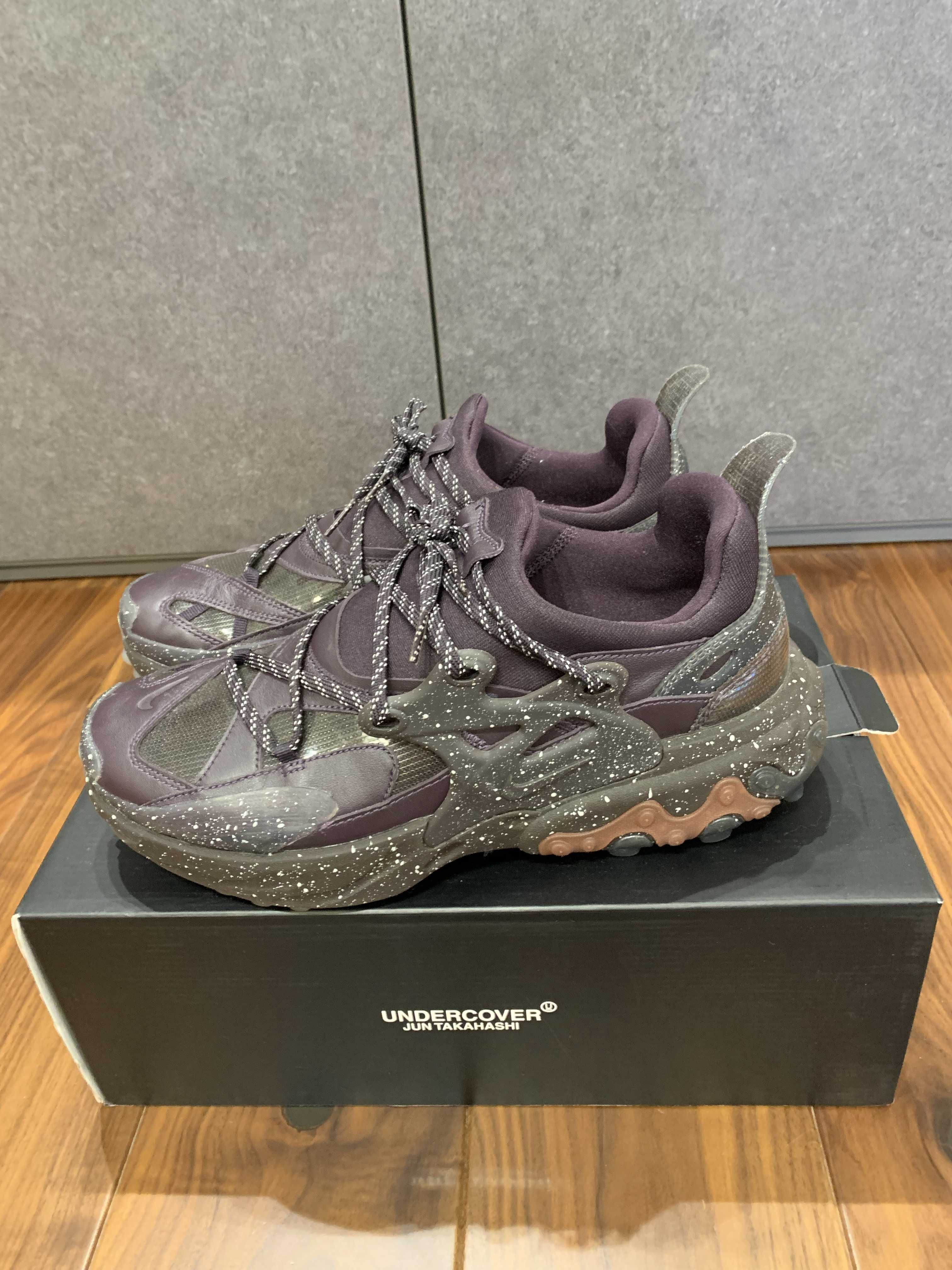 UNDERCOVER × NIKE REACT PREST "MAHOGANY/WHITE/BROWN"