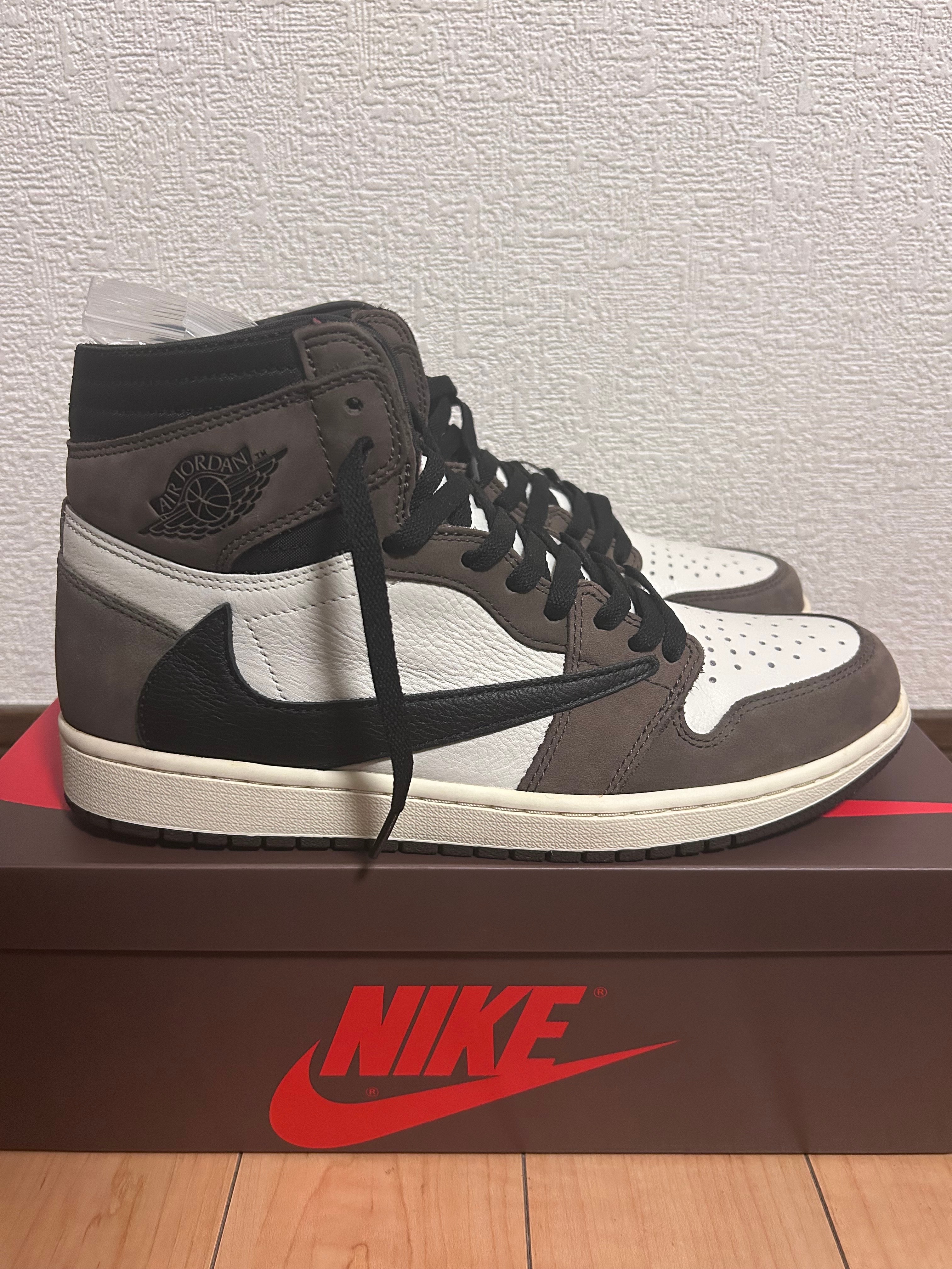 Travis Scott × Nike Air Jordan 1 Retro High OG TS SP "Sail/Dark Mocha"