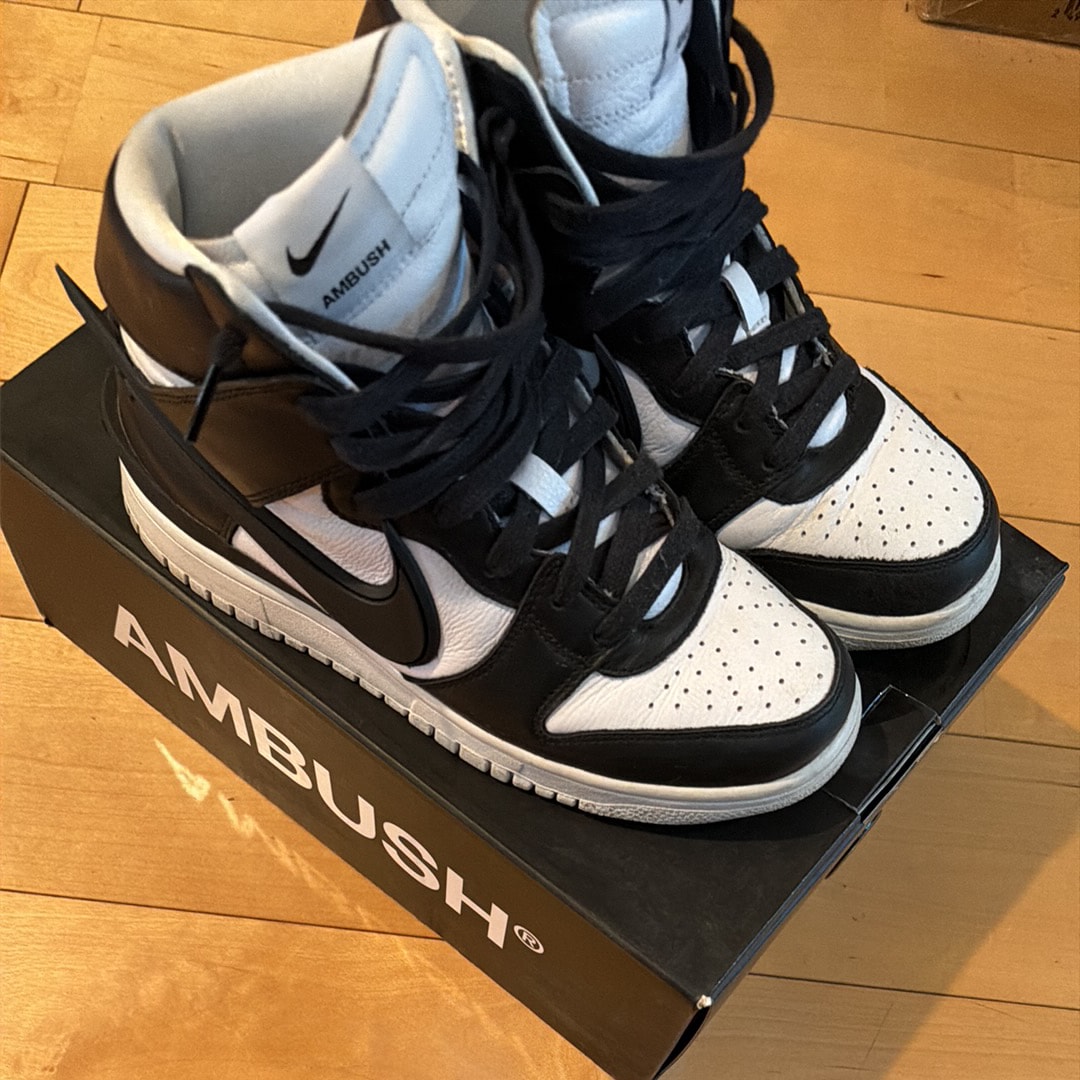 AMBUSH × Nike Dunk High "Black"