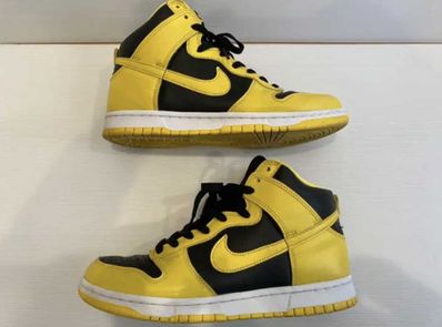Nike Dunk High "Black/Varsity Maize"
