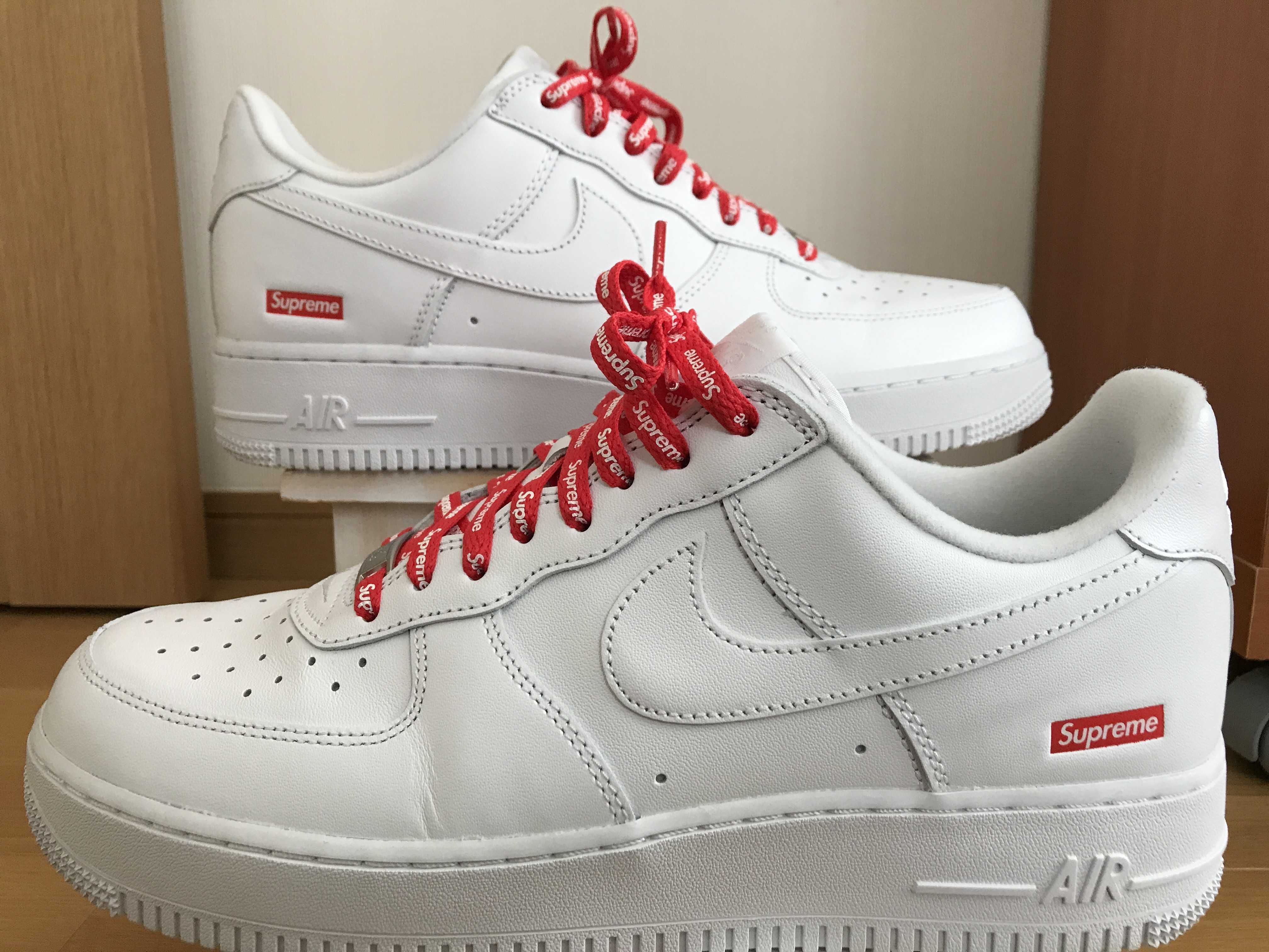 Supreme × Nike Air Force 1 Low "White"
