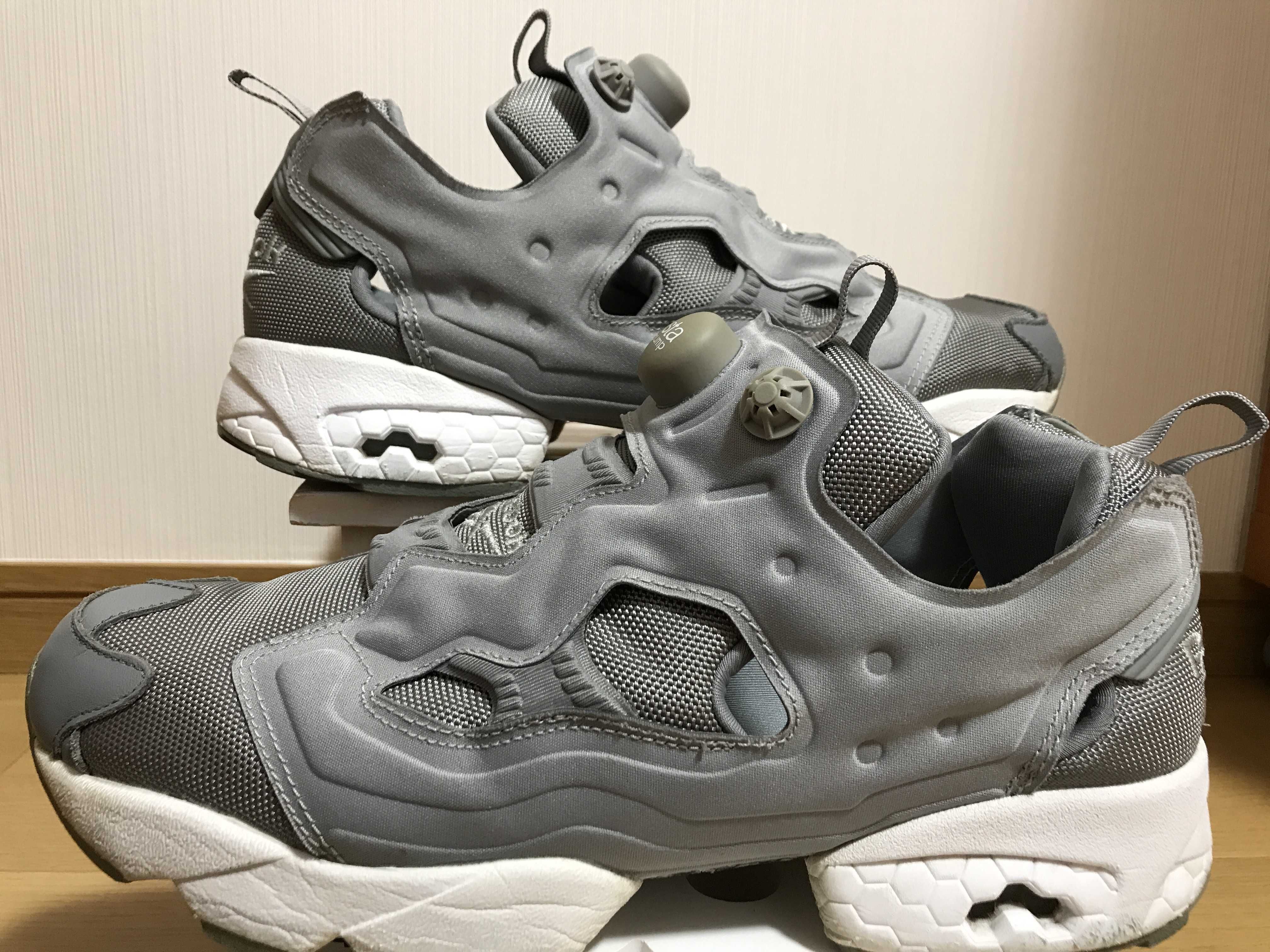 REEBOK INSTAPUMP FURY OG GREY WHITE
