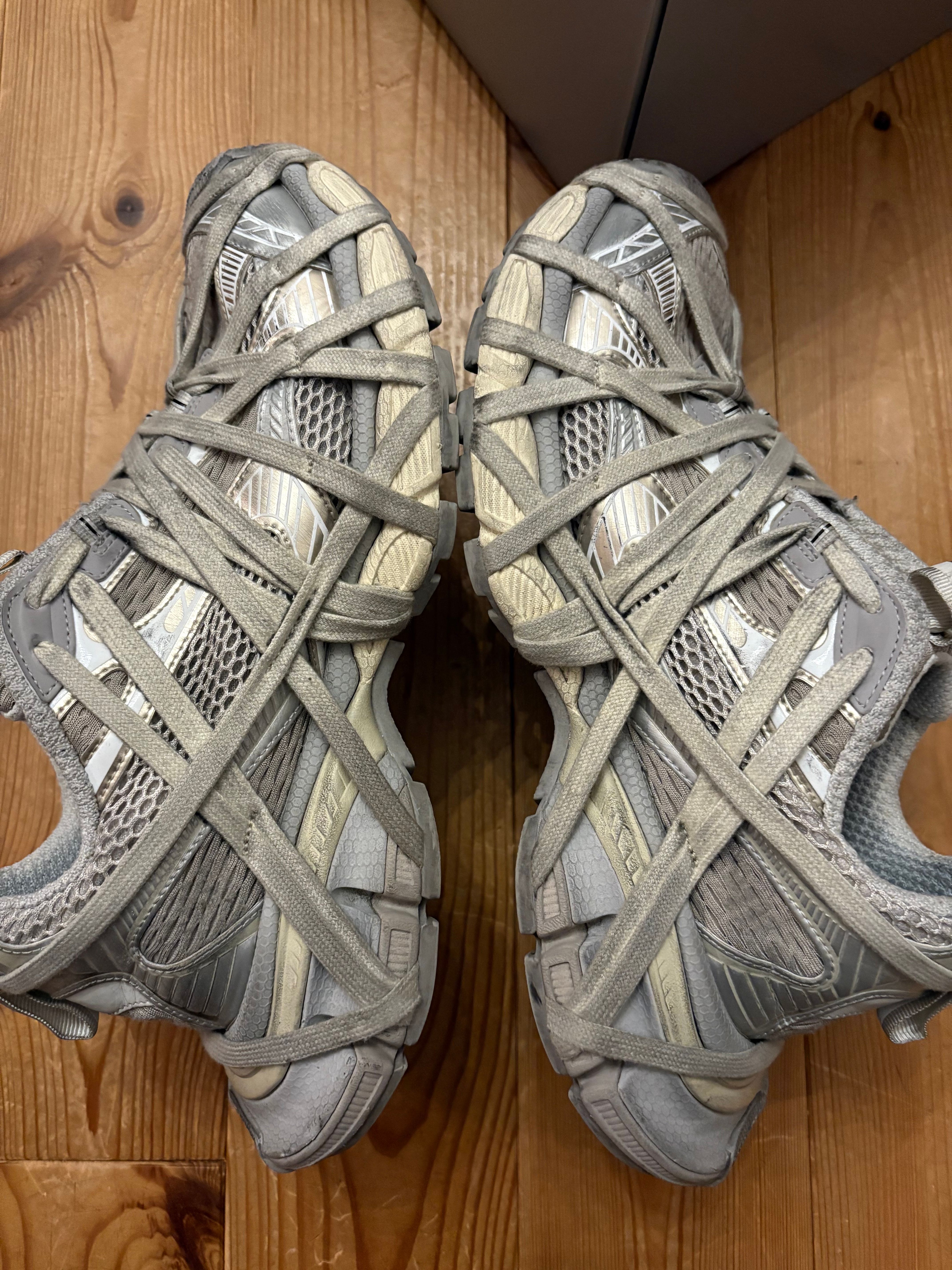 BALENCIAGA 3XL Extreme Lace Sneaker "Light Beige"