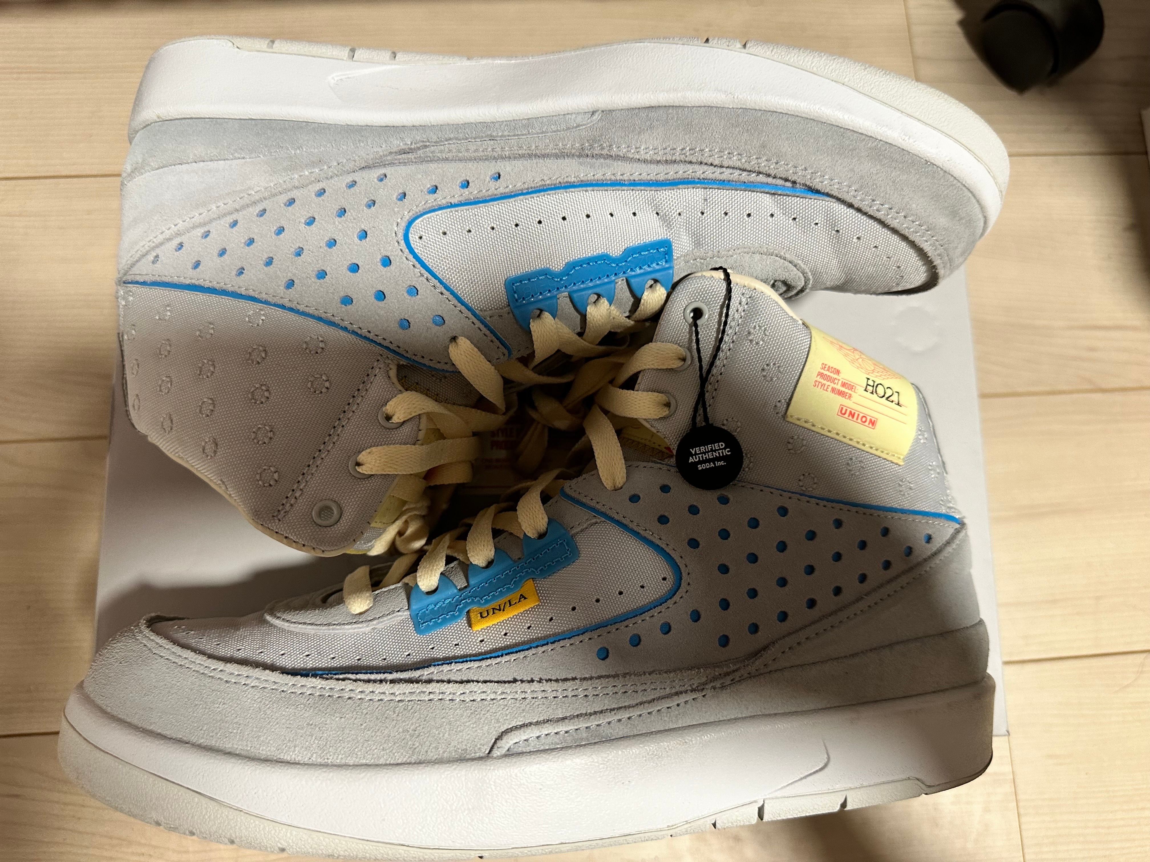 UNION × Nike Air Jordan 2 "Grey Fog"