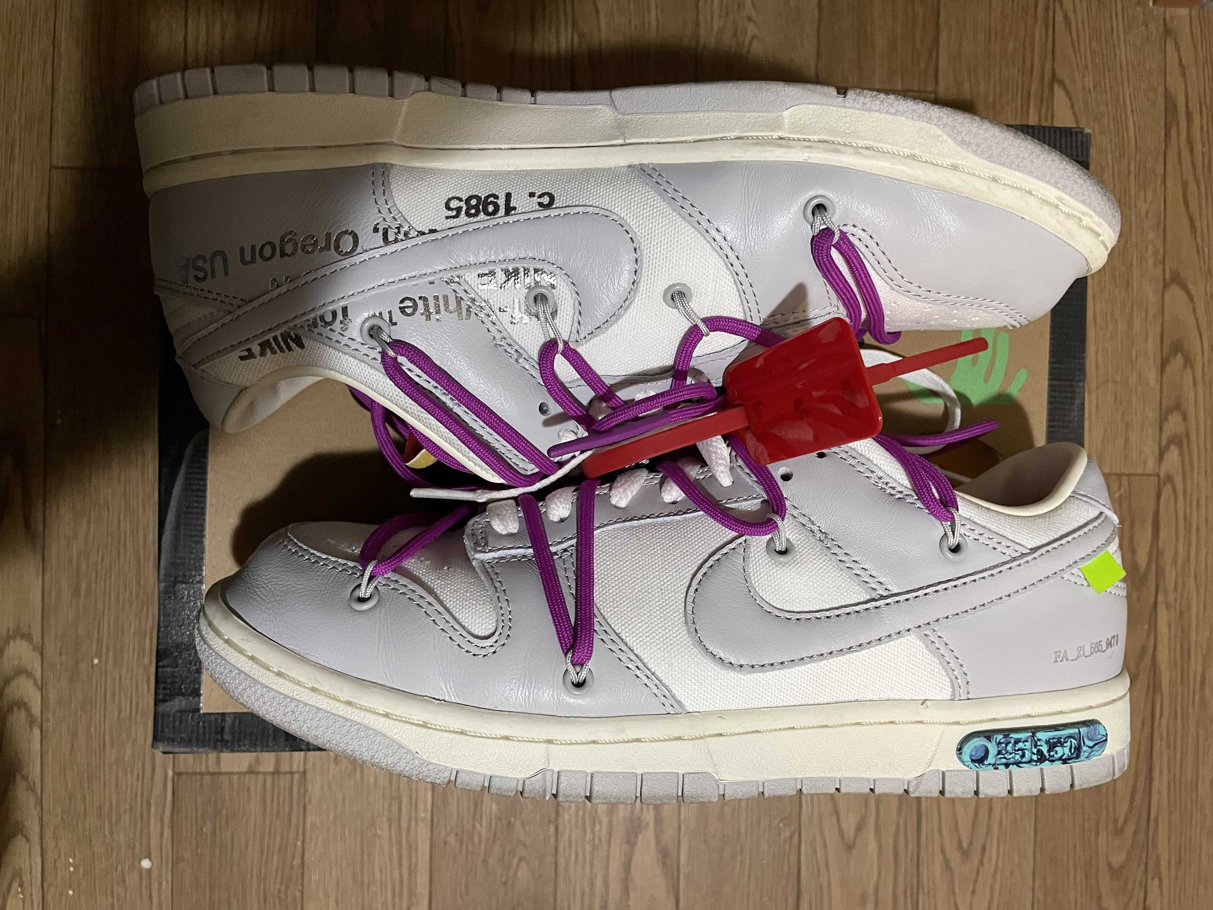 Off-White × Nike Dunk Low 1 of 50 "Lot.45"