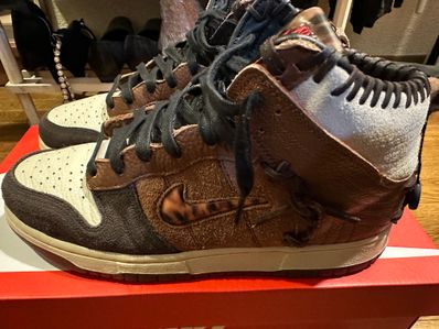 Bodega × Nike Dunk High "Legend Fauna Brown"