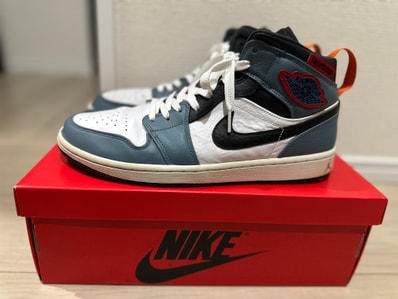 FACETASM × Nike Air Jordan 1 Mid "White/Navy"
