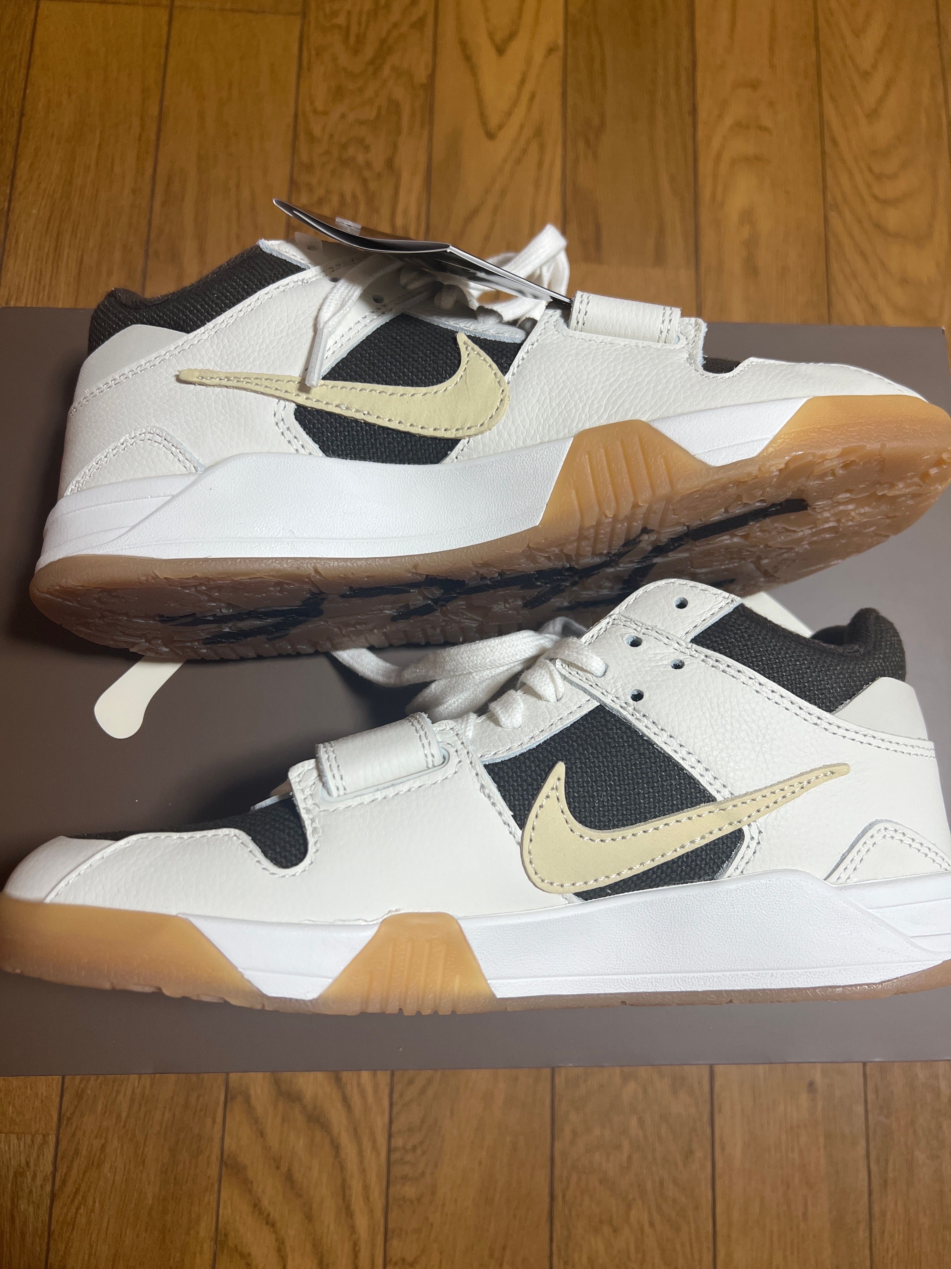 Travis Scott × Nike Jordan Jumpman Jack TR "Sail and Dark Mocha"