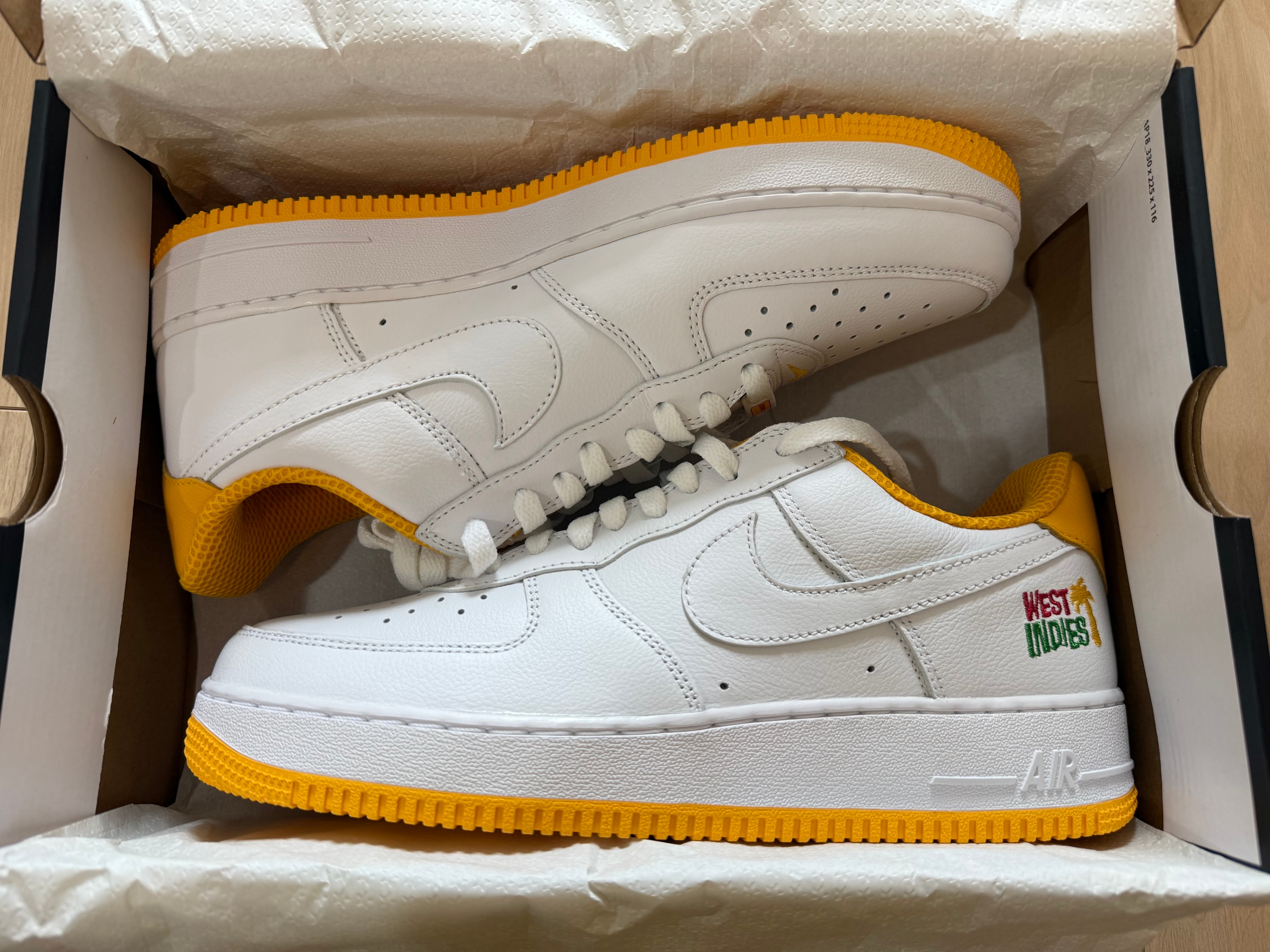 Nike Air Force 1 Low West Indies "White/University Gold" (2023)