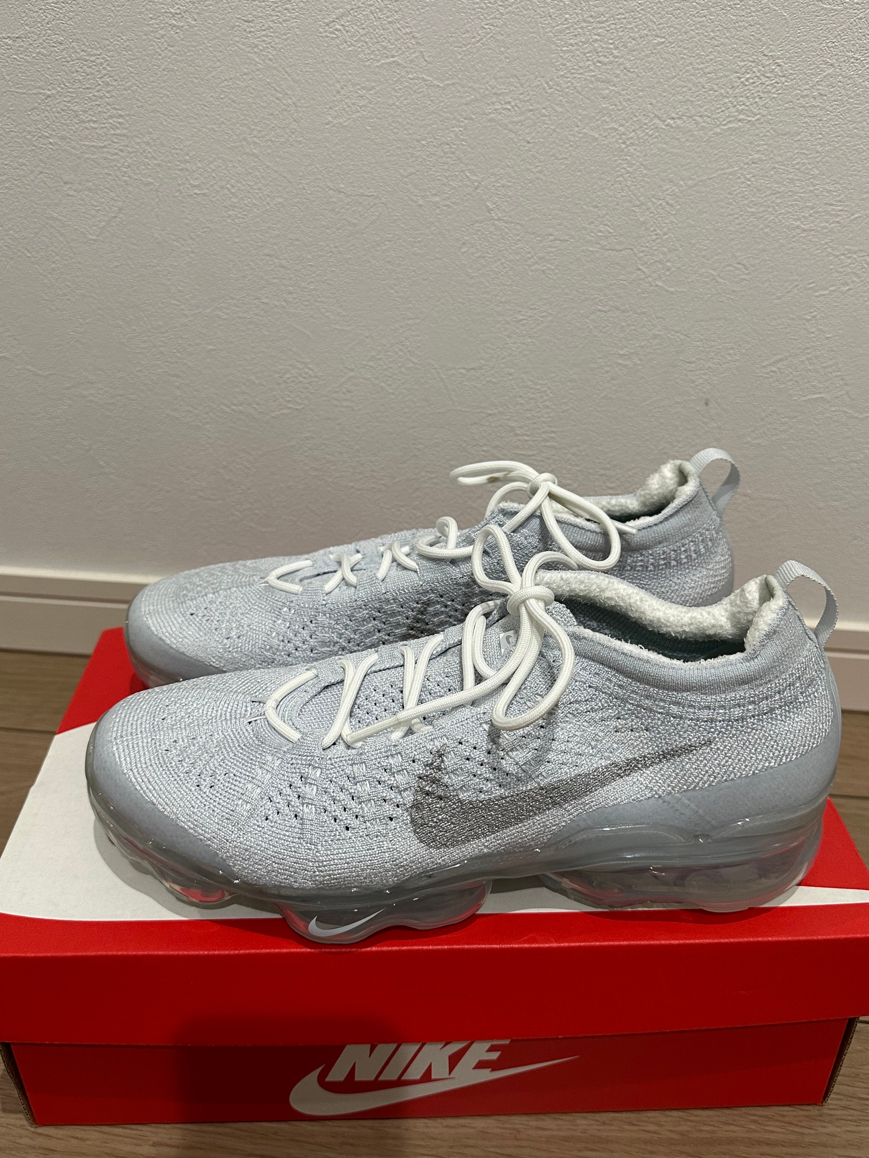 ナイキ エアヴェイパーマックス2023 フライニット "ピュアプラチナム"