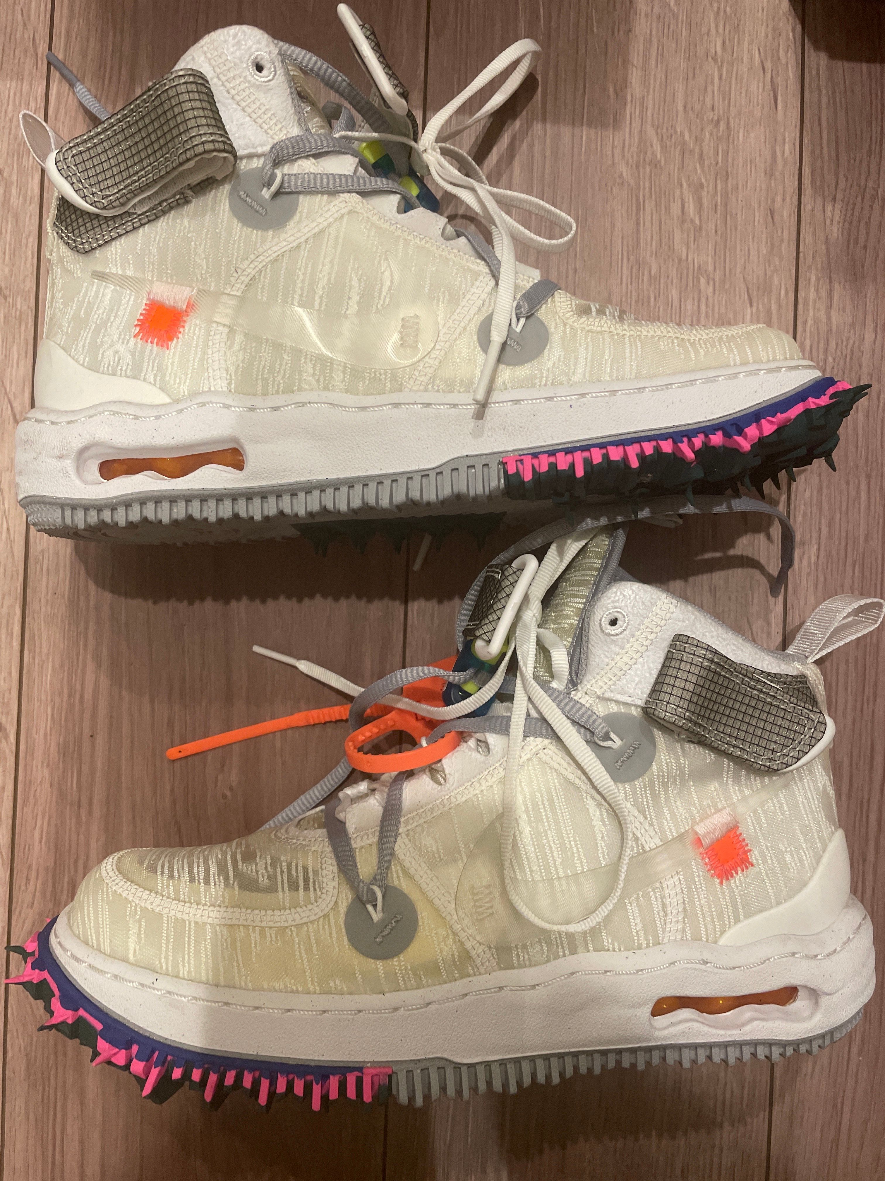 Off-White × Nike Air Force 1 Mid "White"