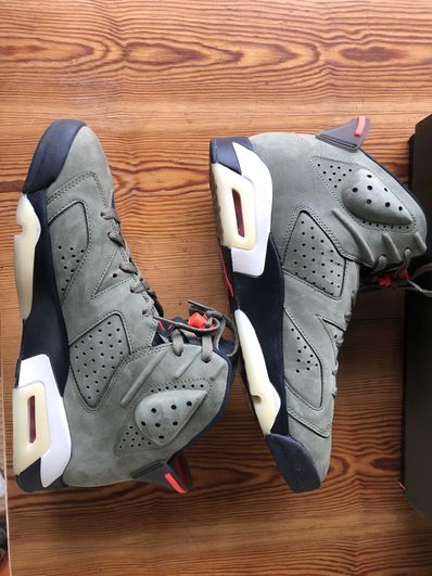 Travis Scott × Nike Air Jordan 6 Retro "Medium Olive"