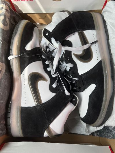 SLAM JAM x NIKE DUNK HIGH "WHITE/CLEAR BLACK"