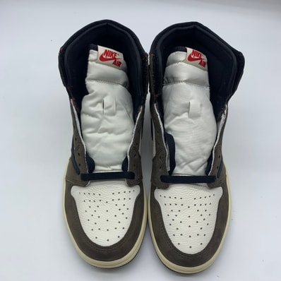 Travis Scott × Nike Air Jordan 1 Retro High OG TS SP "Sail/Dark Mocha"