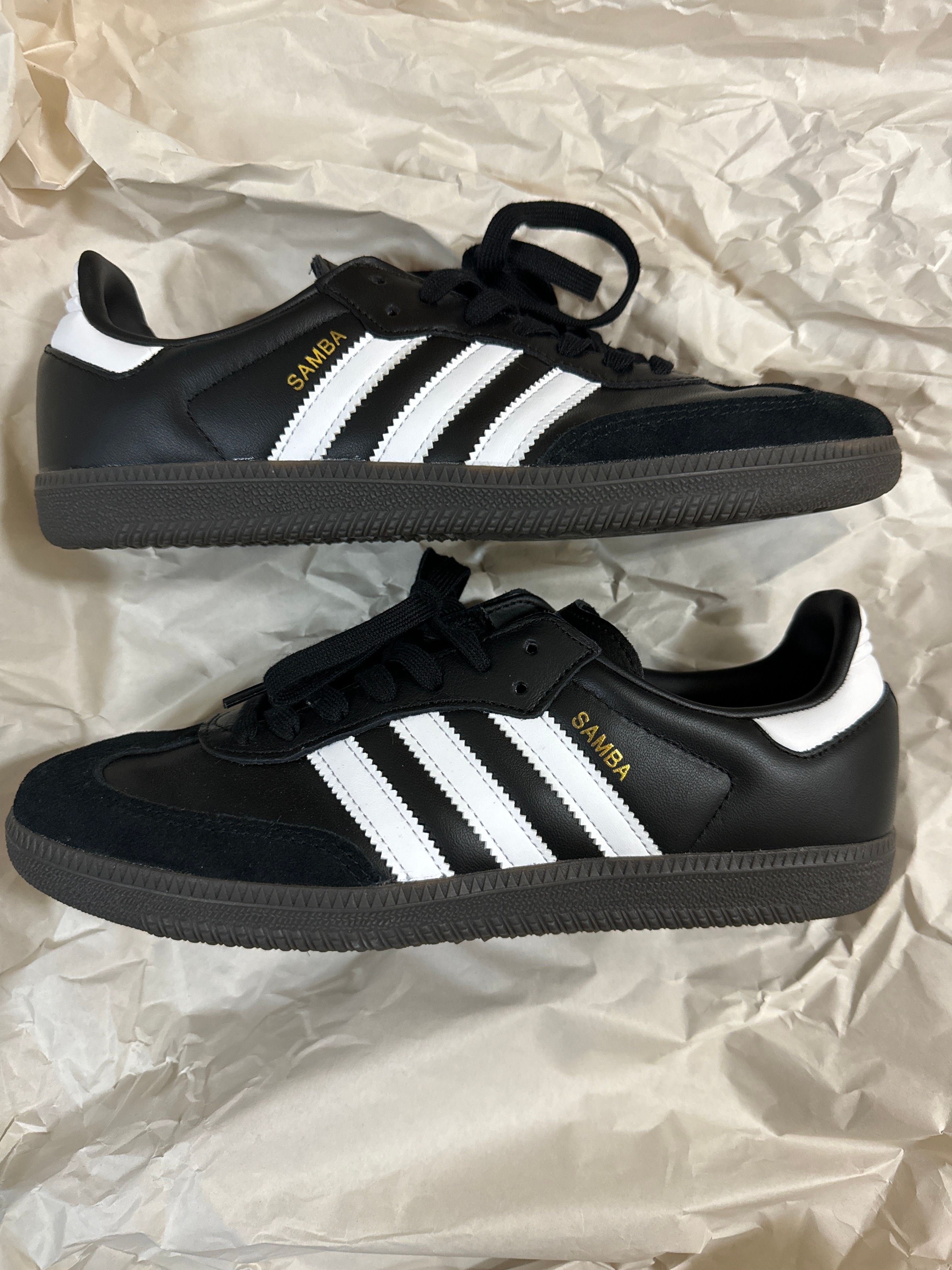 adidas Samba OG "Core Black/Cloud White/Gum"