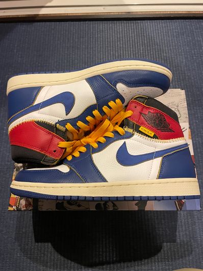Union × Nike Air Jordan 1 Retro High OG NRG "Storm Blue/Varsity Red"