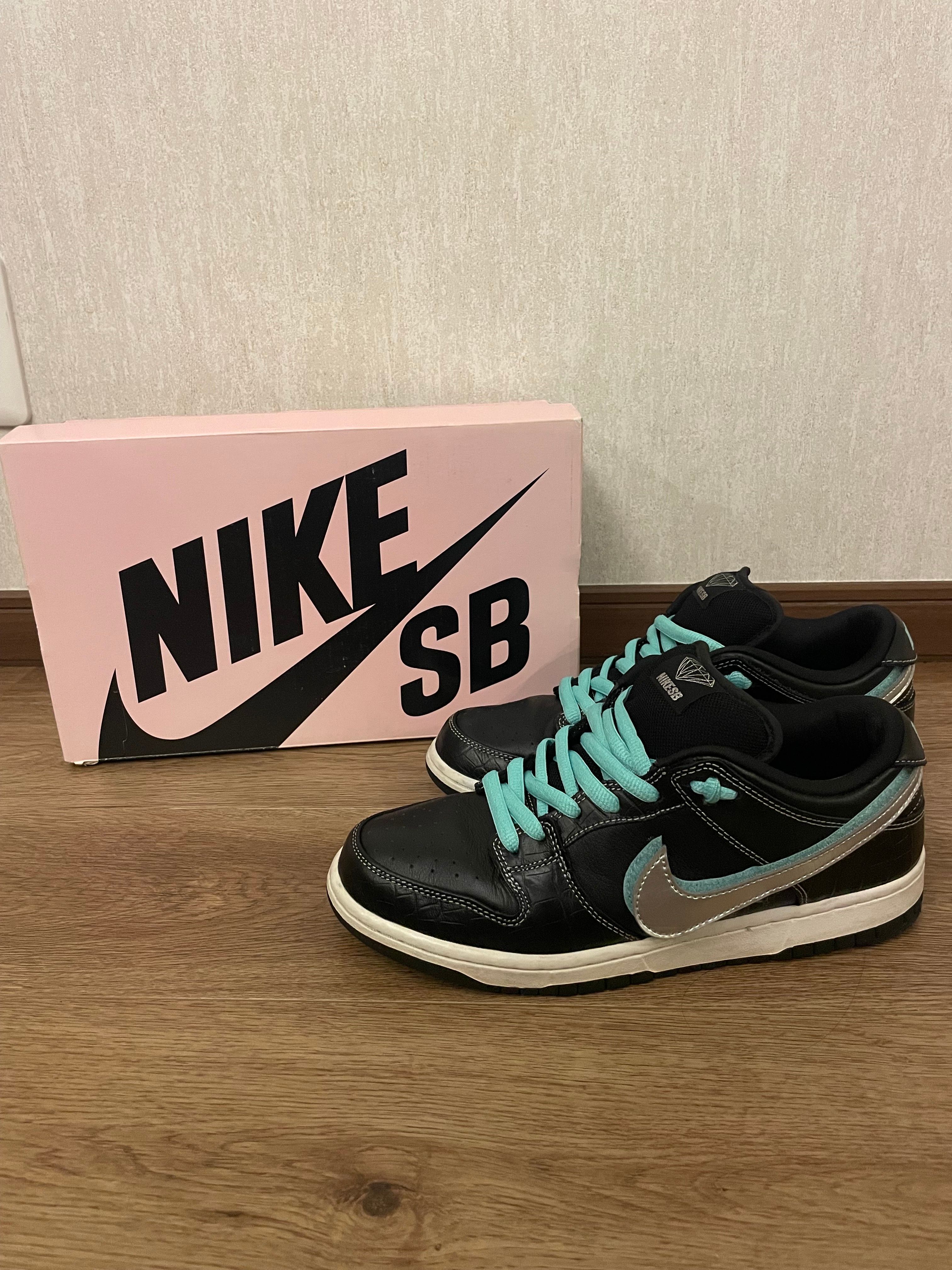 Diamond Supply Co. × Nike SB Dunk Low Pro "Black"