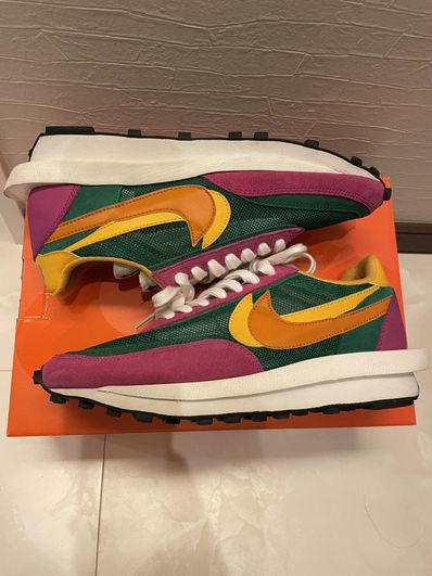 sacai × NIKE LDV WAFFLE "PINE GREEN"