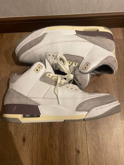 A Ma Maniere × Nike Women's Air Jordan 3 Retro SP "White/Medium Grey Violet Ore"