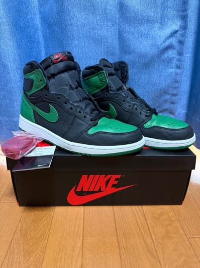 Nike Air Jordan 1 Retro High OG "Black/Pine Green" (2020)