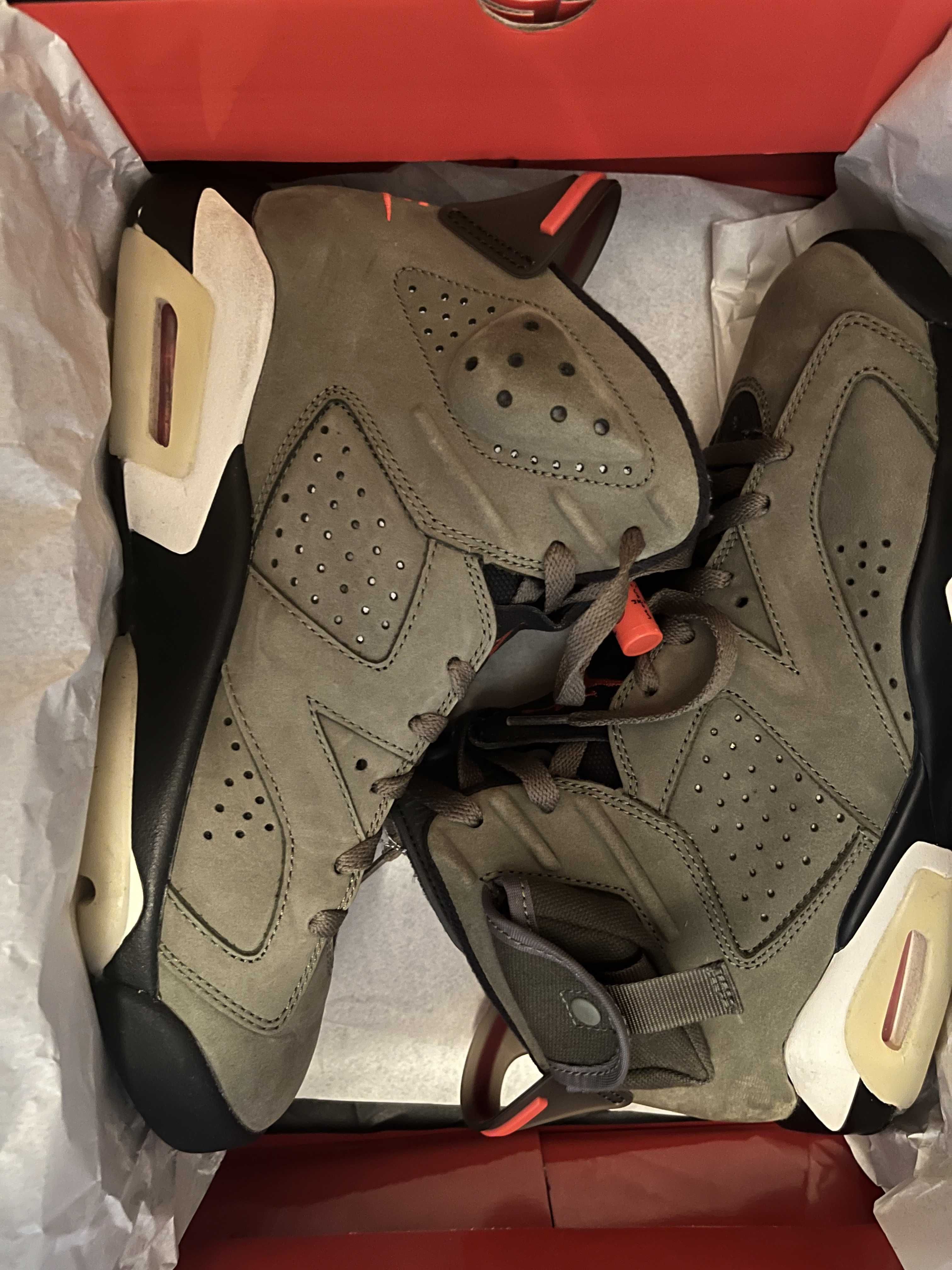 Travis Scott × Nike Air Jordan 6 Retro "Medium Olive"