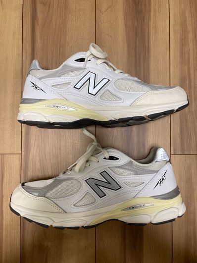 New Balance 990V3 "Sea Salt/Rain Cloud"