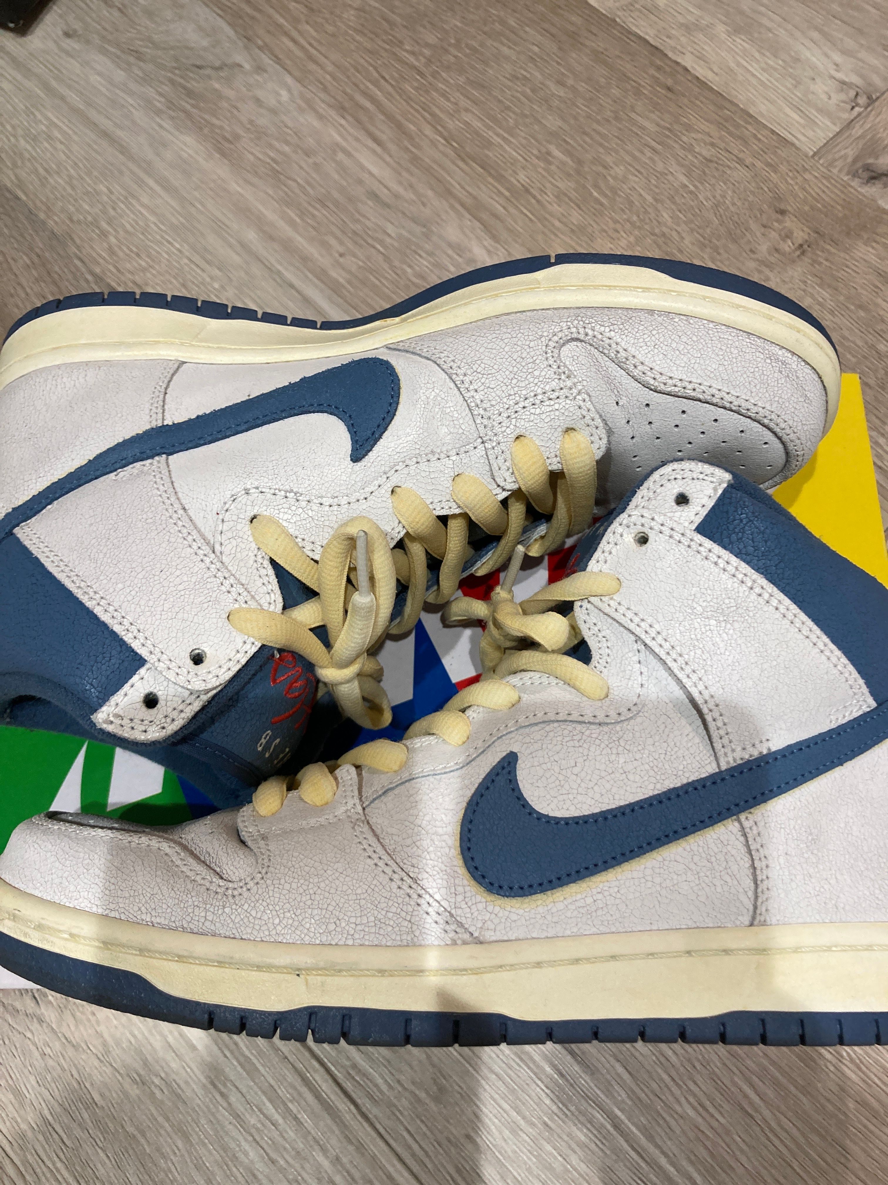 ATLAS × Nike SB Dunk High "Sail/Ocean Fog"
