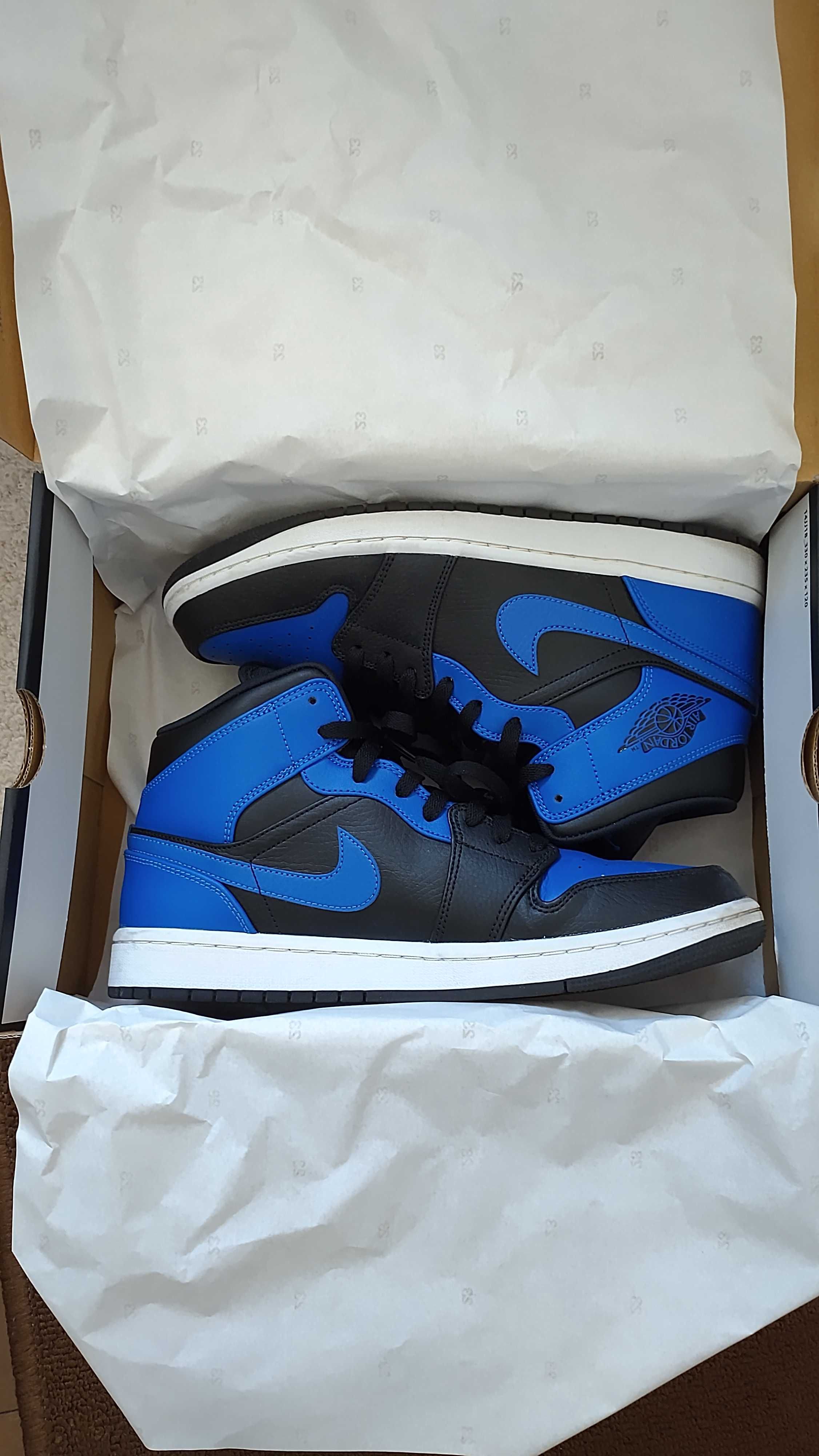 Nike Air Jordan 1 Mid "Hyper Royal"