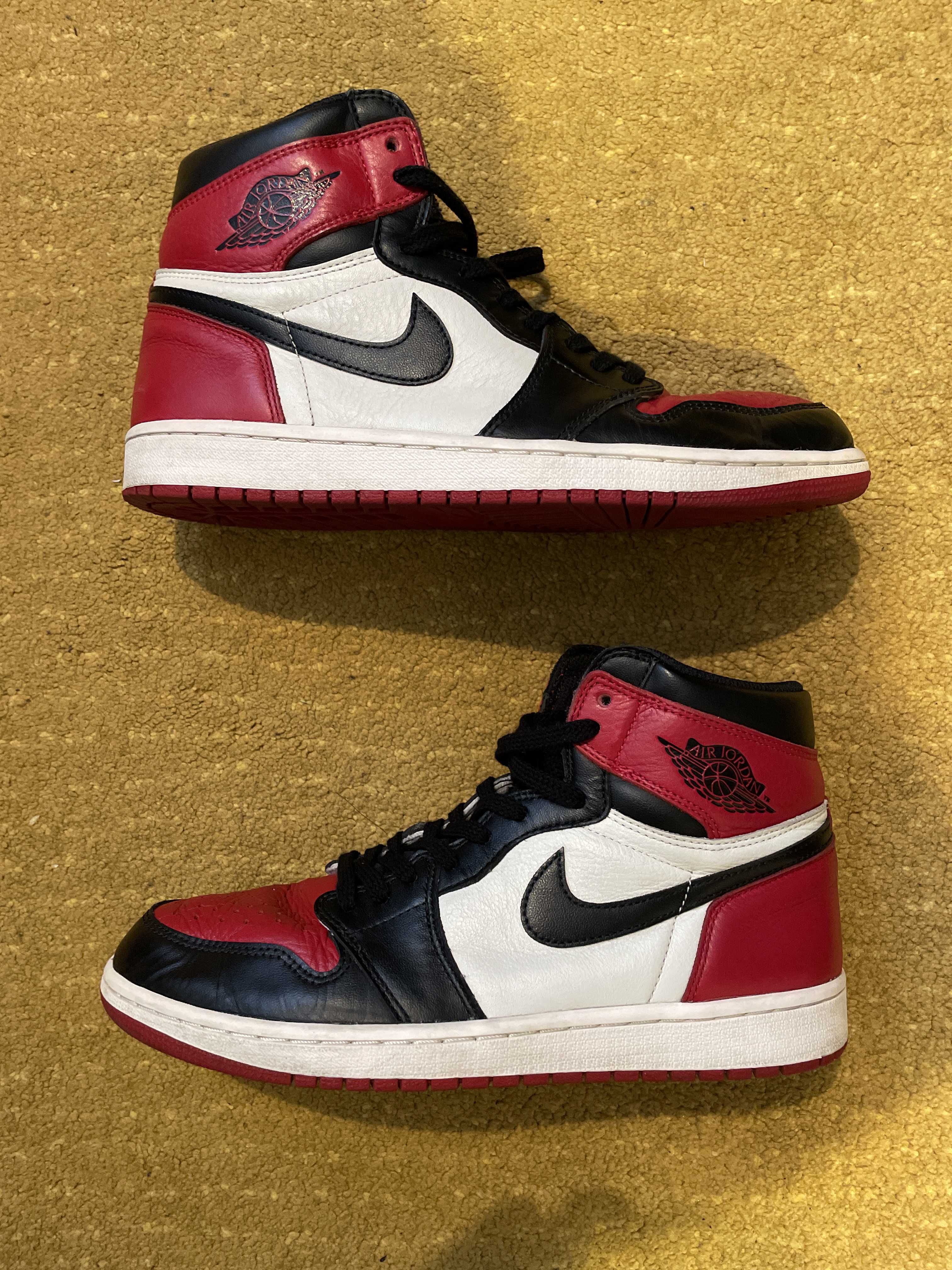 Nike Air Jordan 1 Retro High OG "Bred Toe"