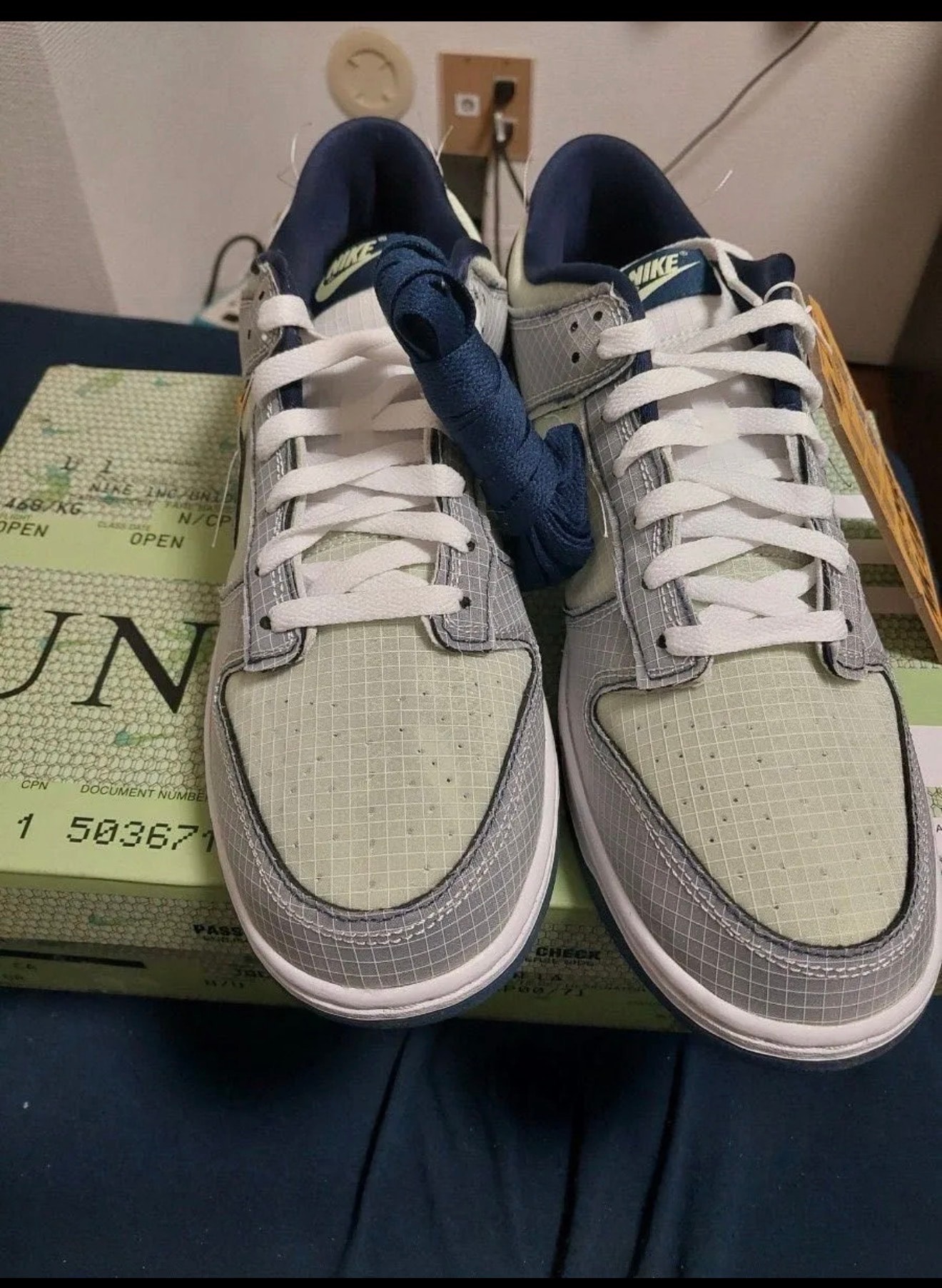 ユニオン × ナイキ ダンク ロー "ピスタチオ"