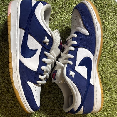 Nike SB Dunk Low "Los Angeles Dodgers/Deep Royal Blue"