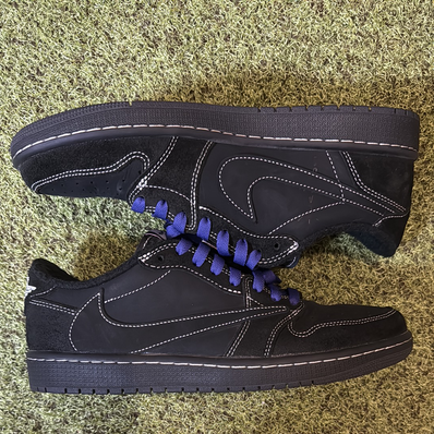 Travis Scott × Nike Air Jordan 1 Low OG SP "Black Phantom"