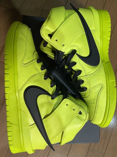 AMBUSH × NIKE DUNK HIGH "FLASH LIME"
