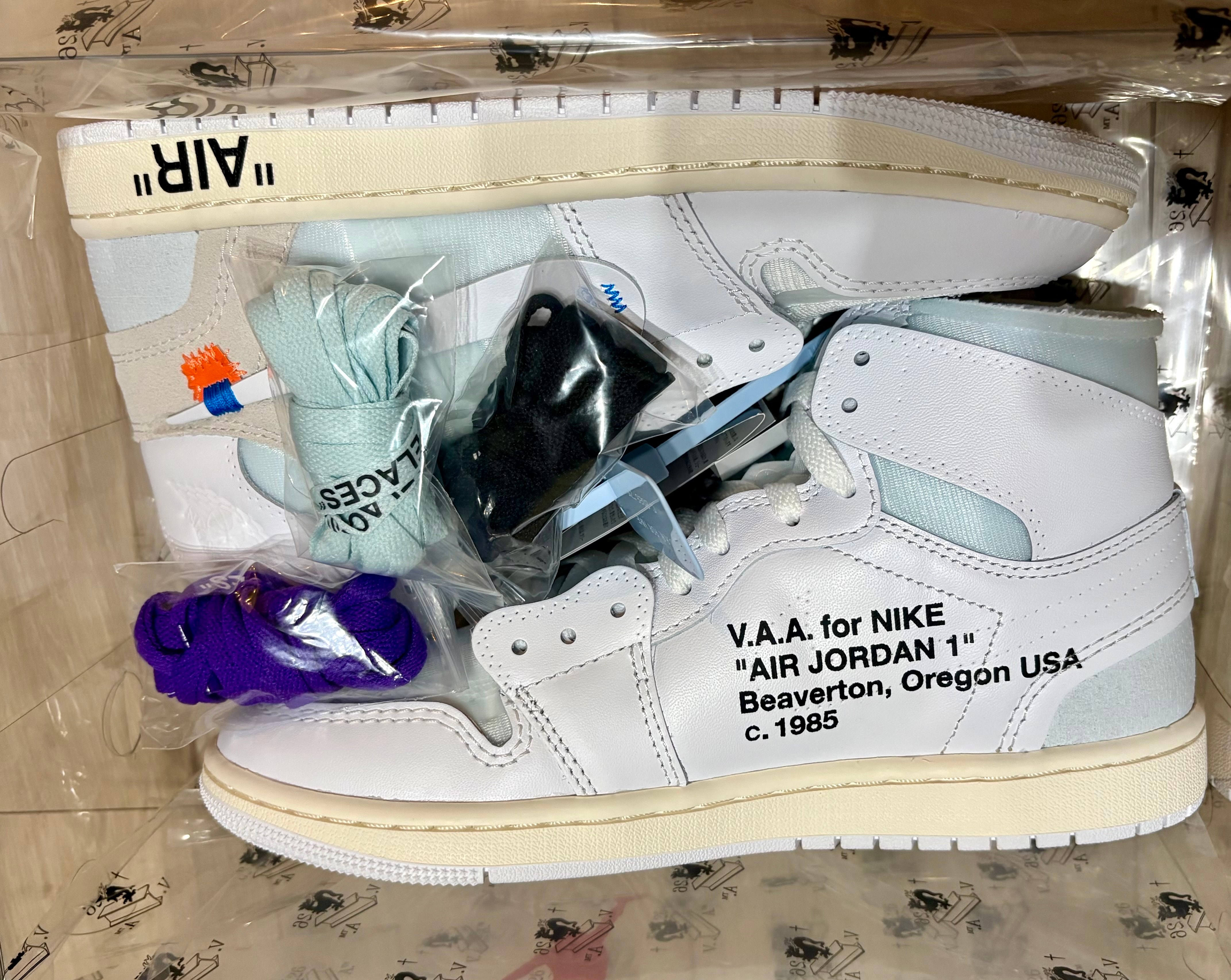 Virgil Abloh Archive (V.A.A.) × Nike Air Jordan 1 Retro High OG "Alaska"